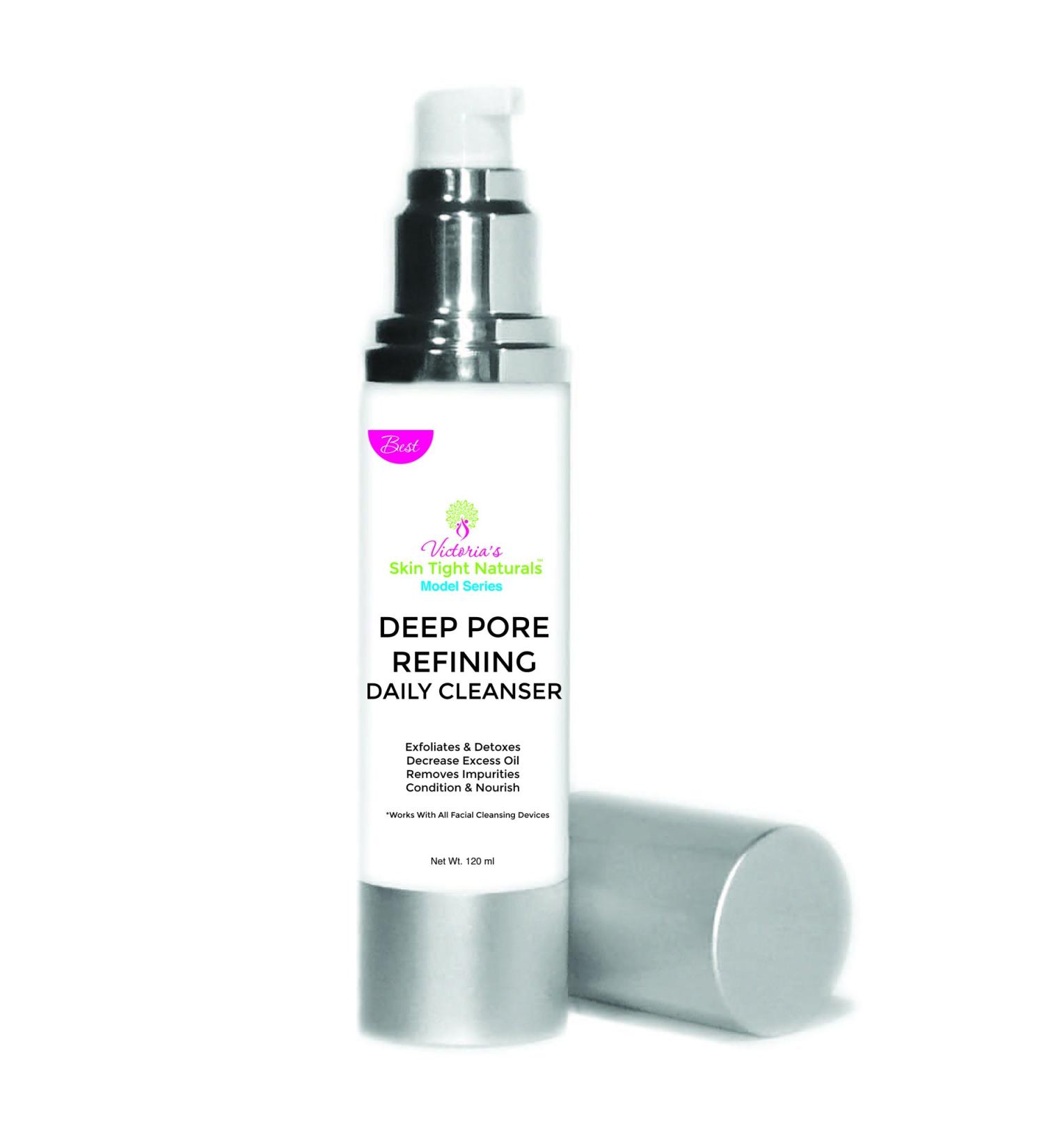 Victoria's Body Shoppe Deep Cleaning Pore Refining Face Cleanser - Anti-Aging Hydrating Formula | Celebrity Model Series - Shop Internationally - Buy Online on GoSupps.com