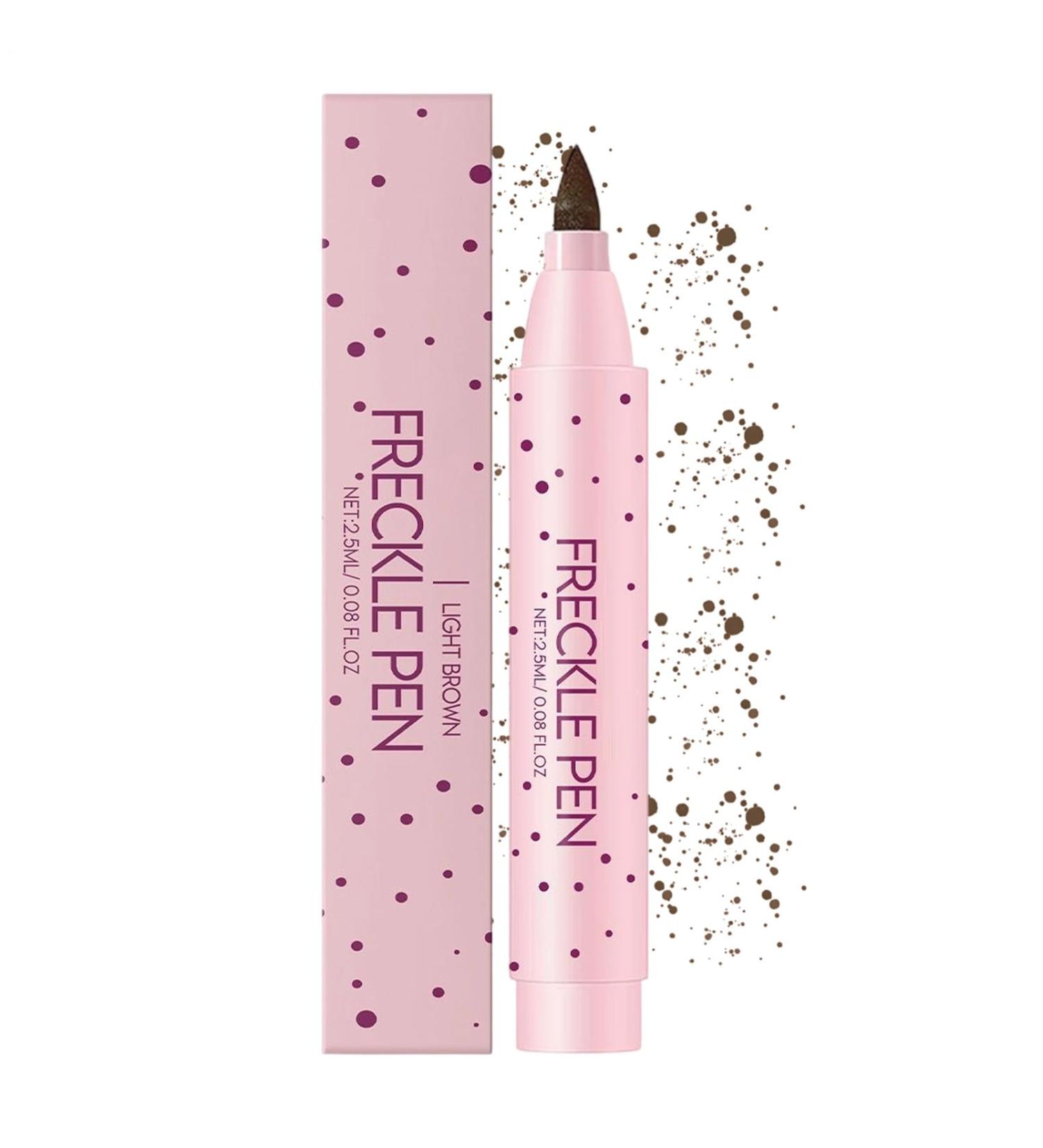 Portable Freckles Pen 35g Reusable Freckle Marker 1033 Inches Quick Dry Long Lasting Makeup Realistic Beauty Tool for Cosplay Daily Use and Practice - Buy Online on GoSupps.com
