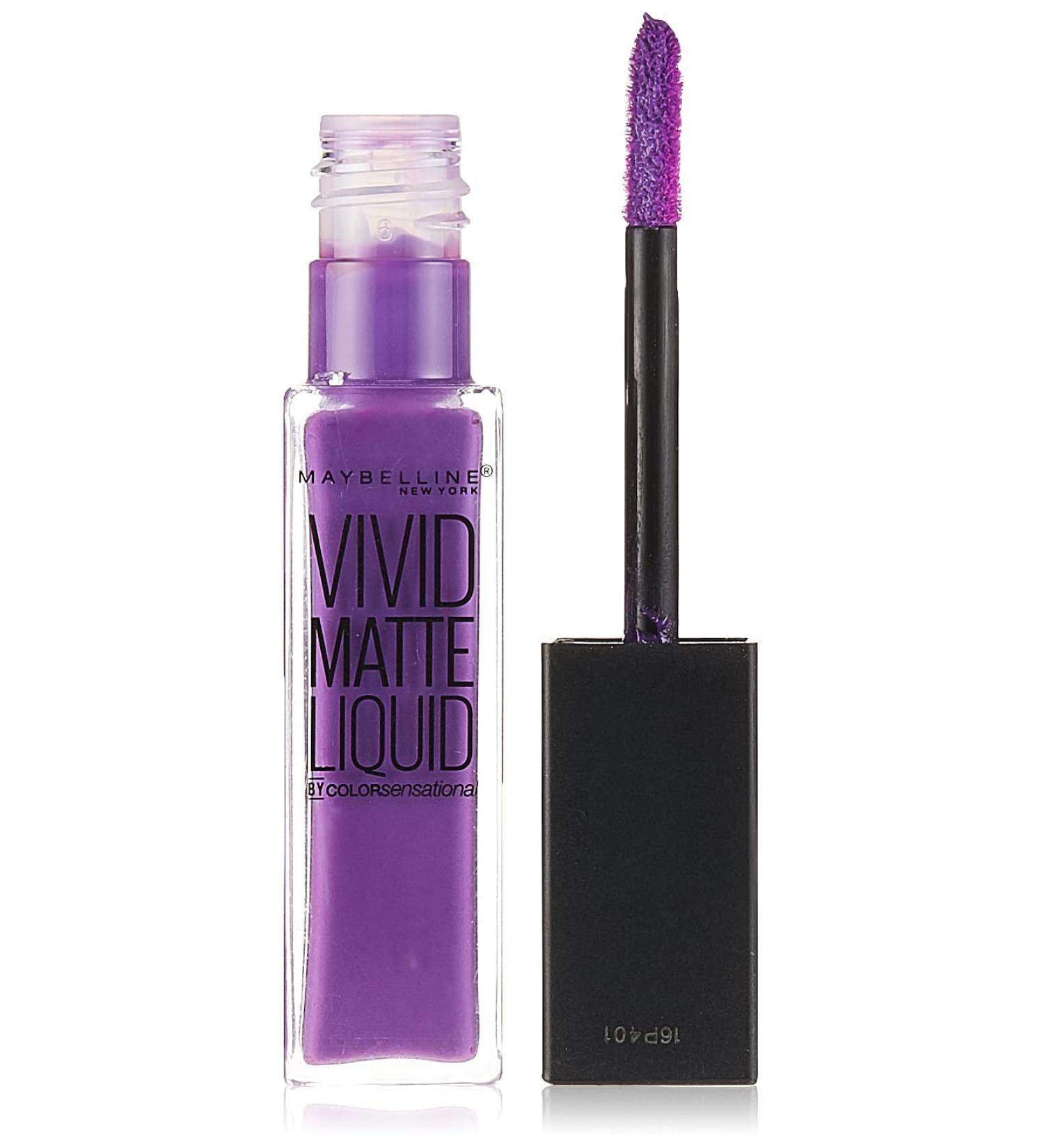 Maybelline Color Sensational Matte Liquid Lipstick Number 43 Vivid Violet 43-vivid Purple