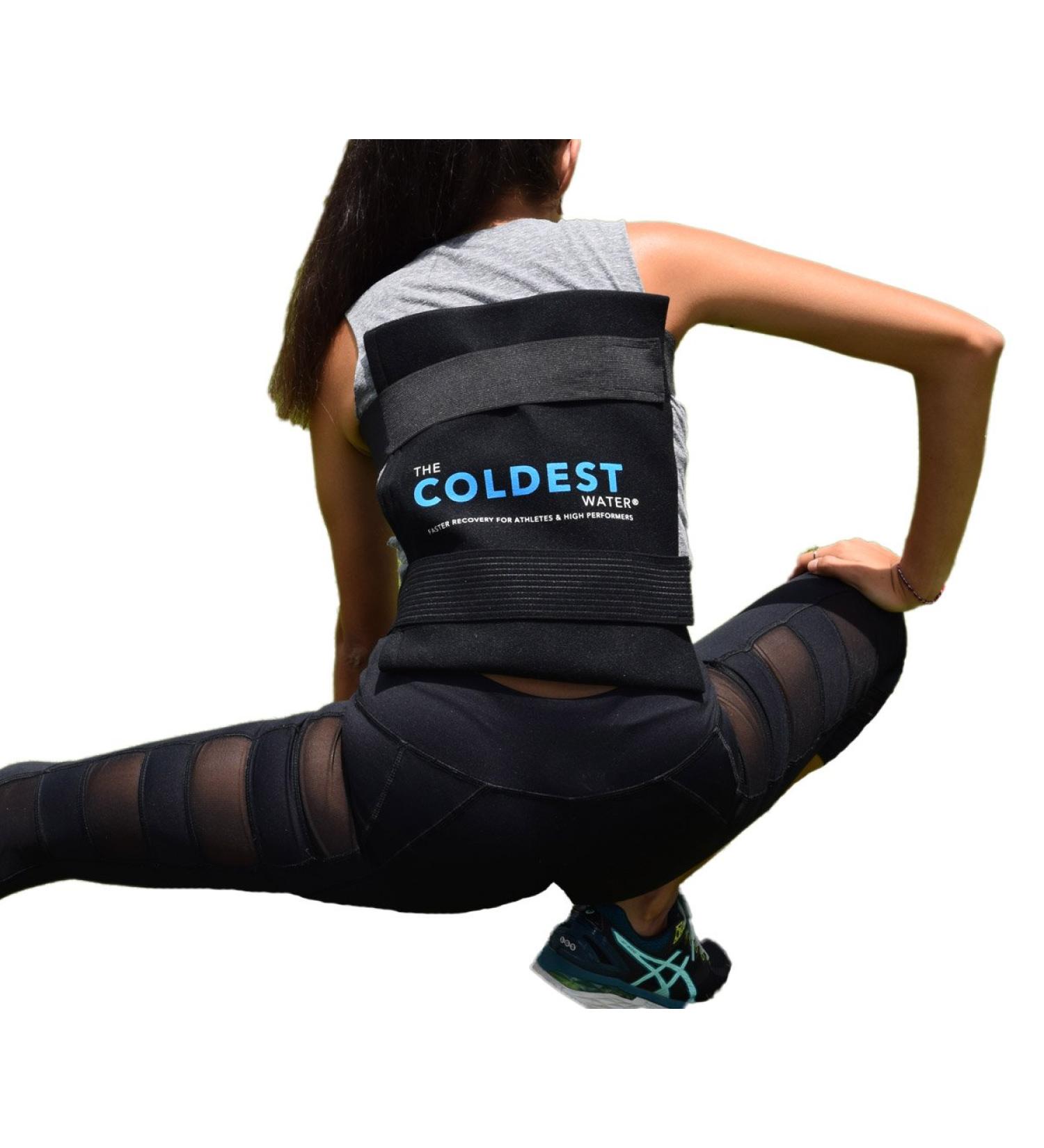 Large Flexible Gel Ice Pack & Wrap with Straps for Hot Cold Therapy - Pain Relief for Injuries - Reusable - 11 x 14 - Buy Online on GoSupps.com