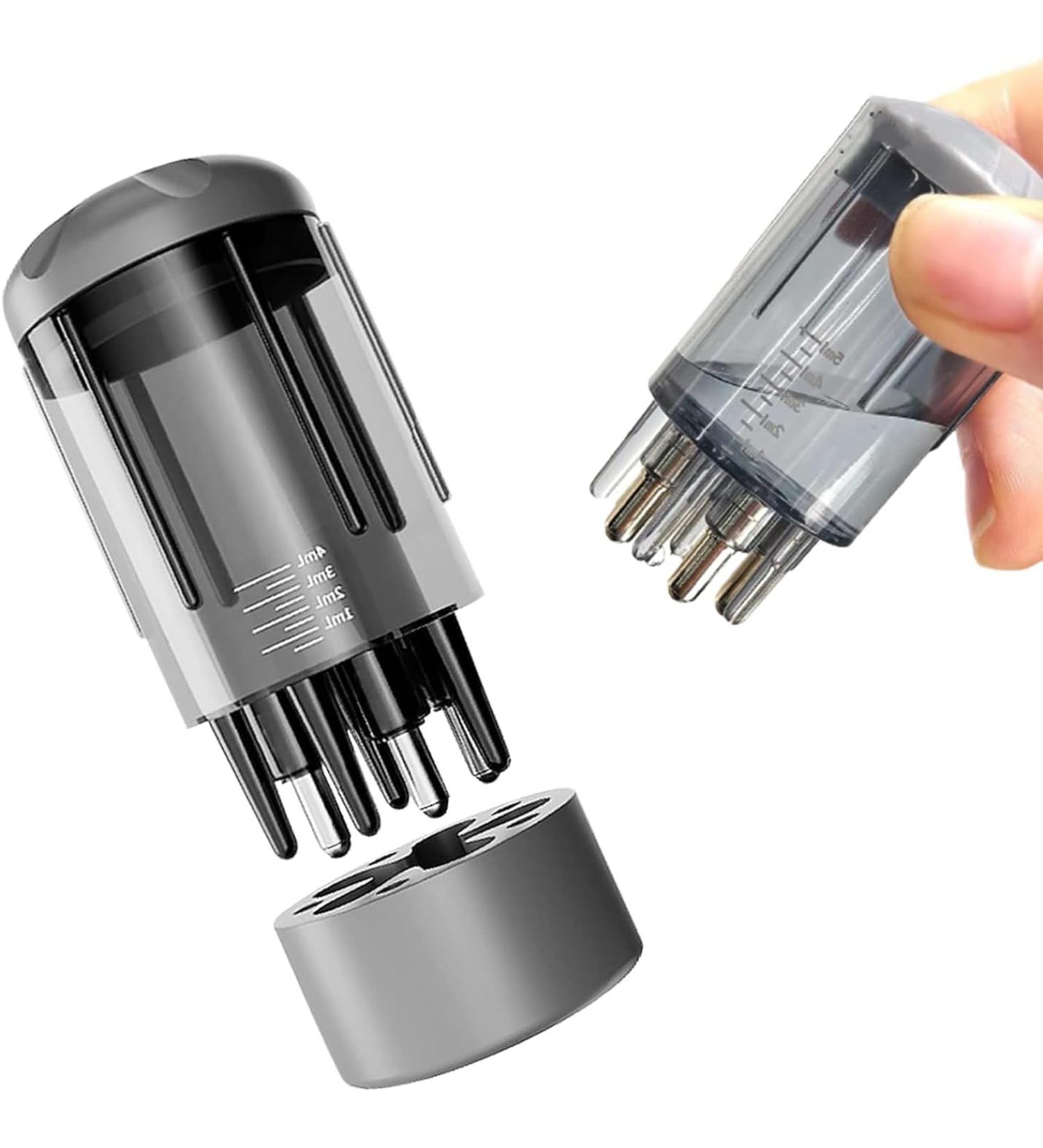 Taicols Scalp Applicator Comb Hair Oil Applicator Hair Growth Care Hair Massager Portable Hair Oil Applicator Bottle Scalp Massager (Grayish) - Buy Online on GoSupps.com