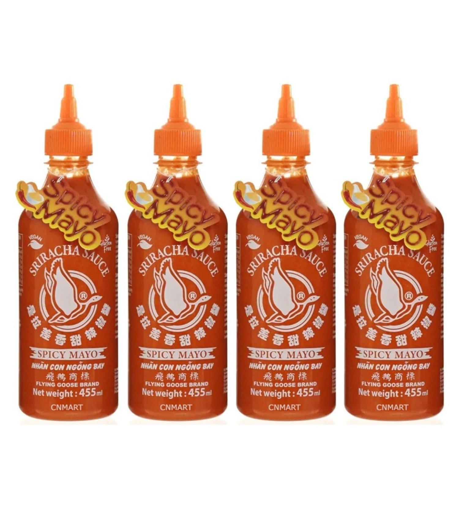 Flying Goose Sriracha Spicy Mayo Sauce 455ml (Pack of 4) - Buy Online on GoSupps.com