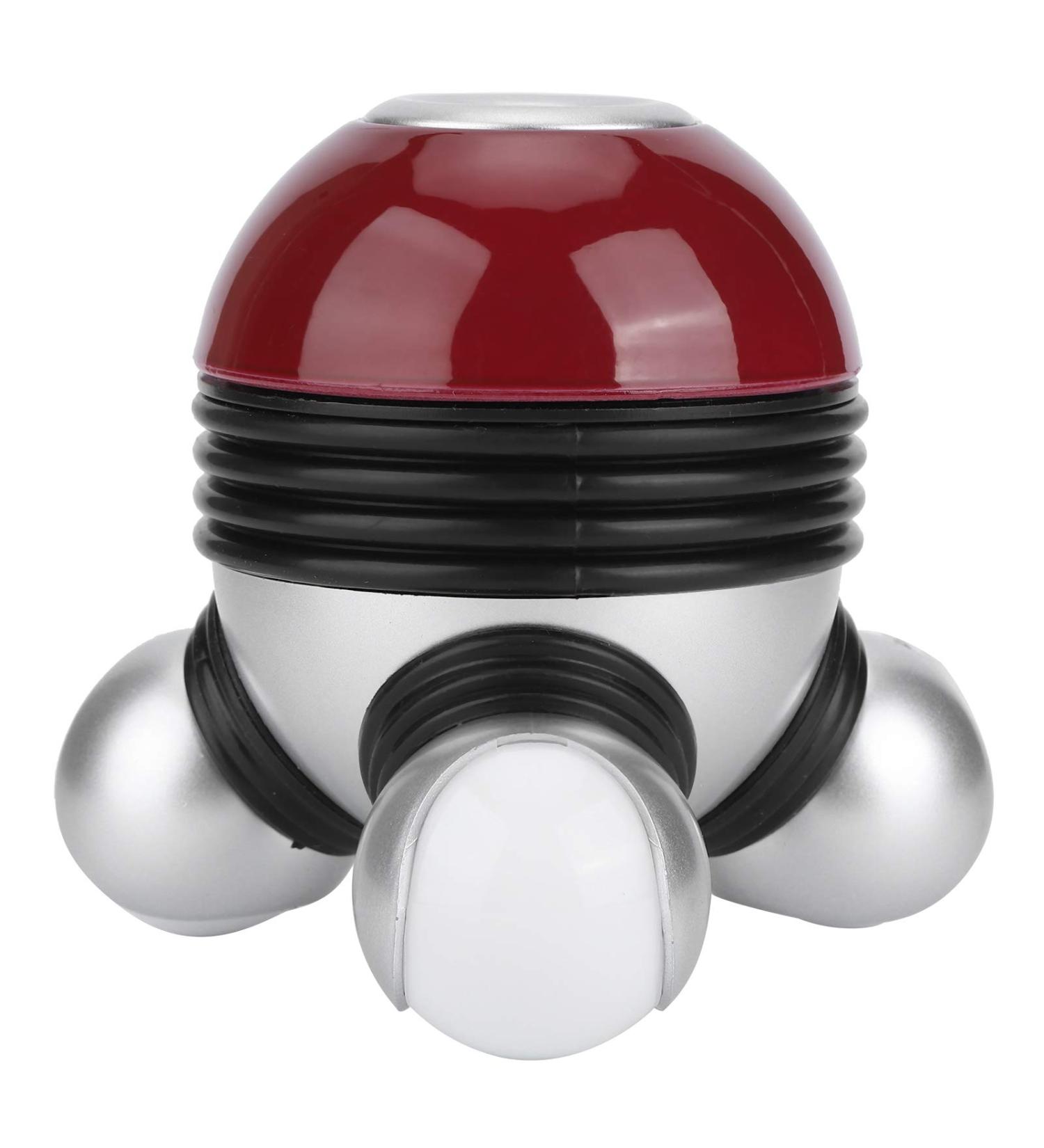 Back Massage Device - Mini Compact Electric Massager with 3 Heads for Neck & Leg Pain Relief - Wireless Hand Vibration Massage - Buy Online on GoSupps.com