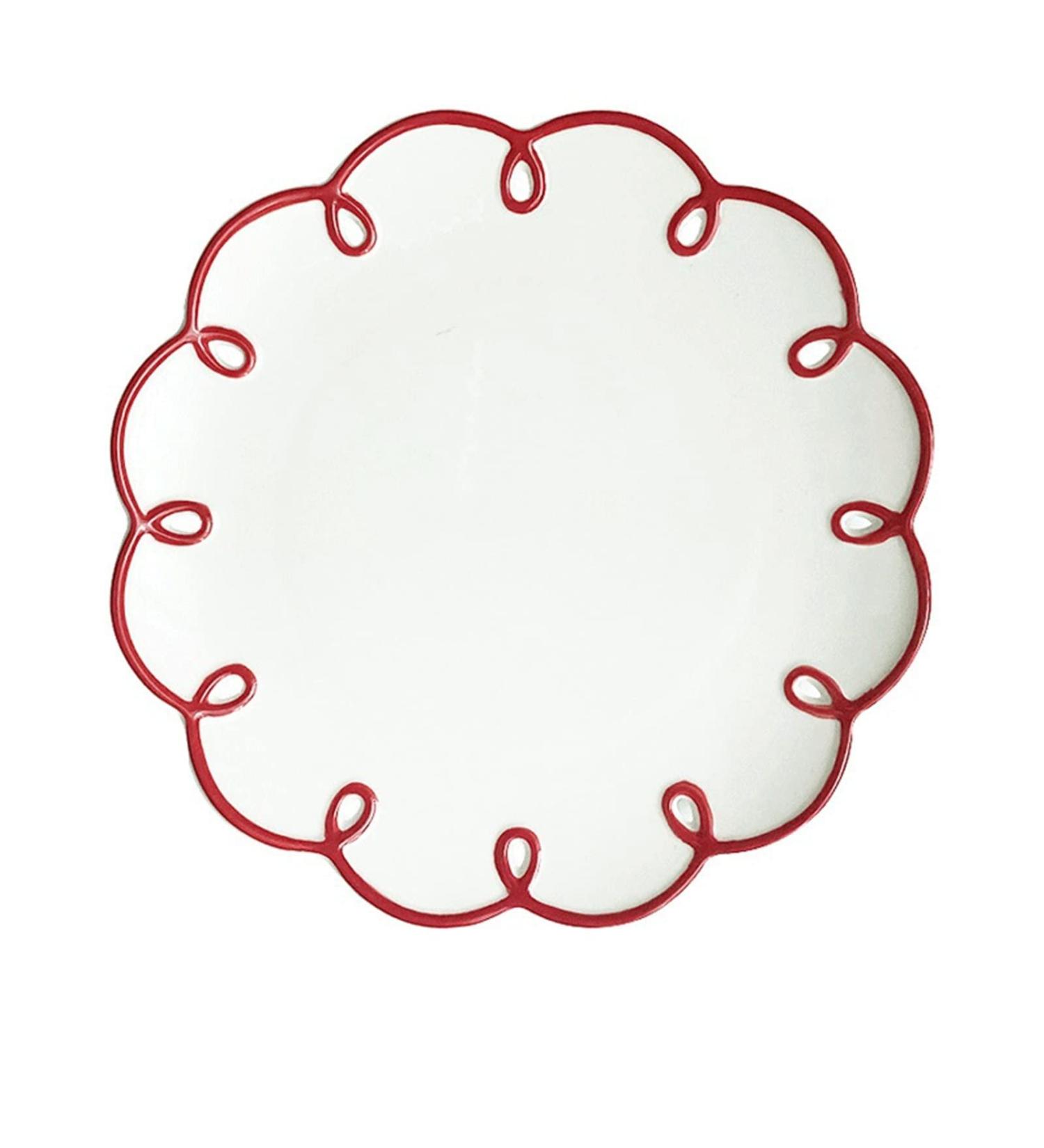 Breakfast Tray Hollow Ceramic Plate Coffee Cup Dessert Bread Plate Tableware Practical Plate Milk Tea Cup Kitchen Tableware. Kitchenware (Color : Plate) - Buy Online on GoSupps.com
