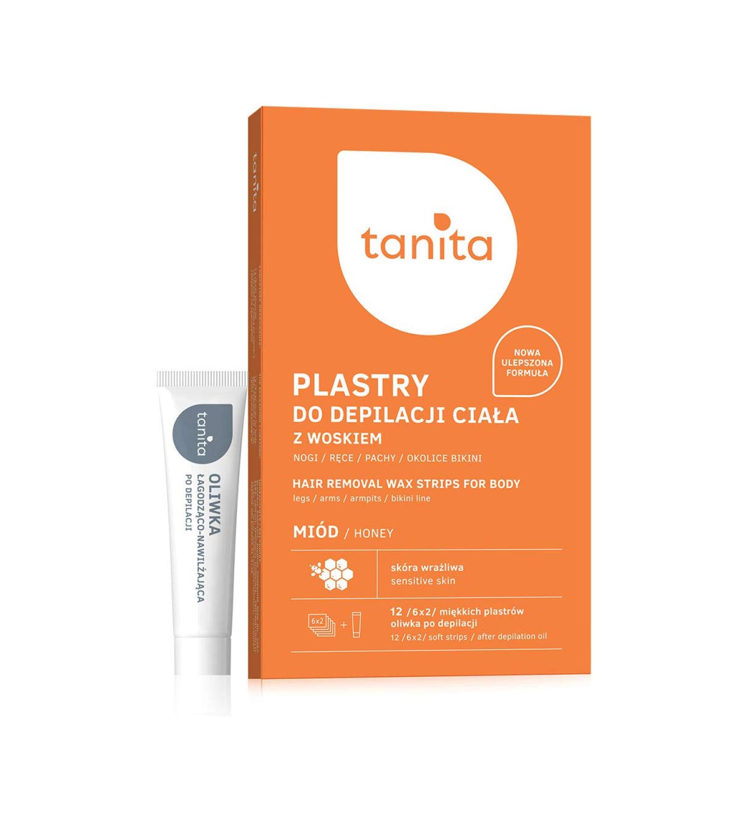 Tanita honey depilatory tapes honey.