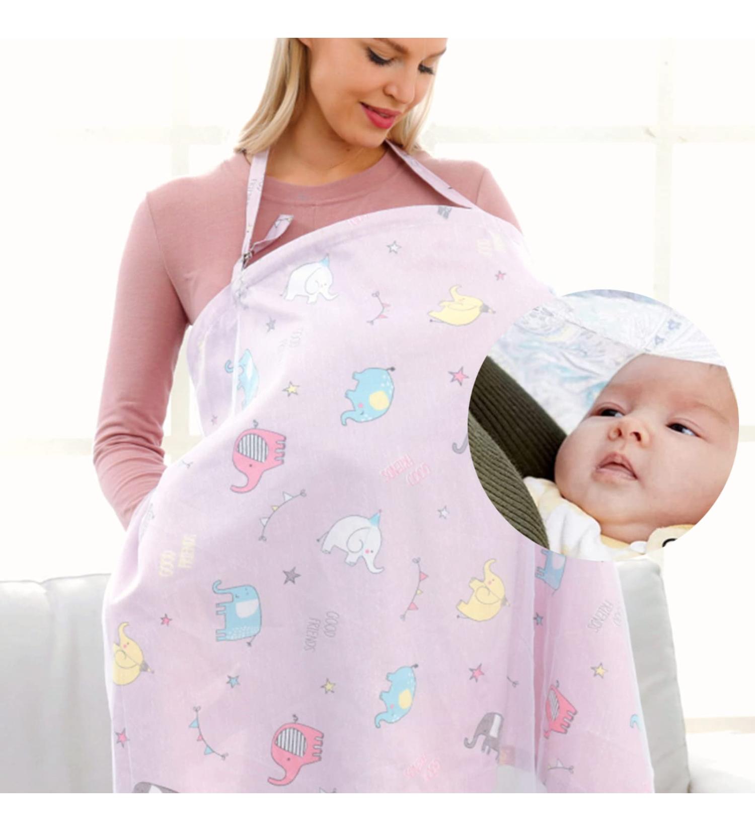 Breastfeeding Cover Nursing Cover Soft Boned Breast Feeding Cover Nursing Cover Breastfeeding Nursing Covers Breast Feeding Cover Up Muslin Nursing Scarf for Full Coverage Privacy Breastfeeding (#03) - Buy Online on GoSupps.com