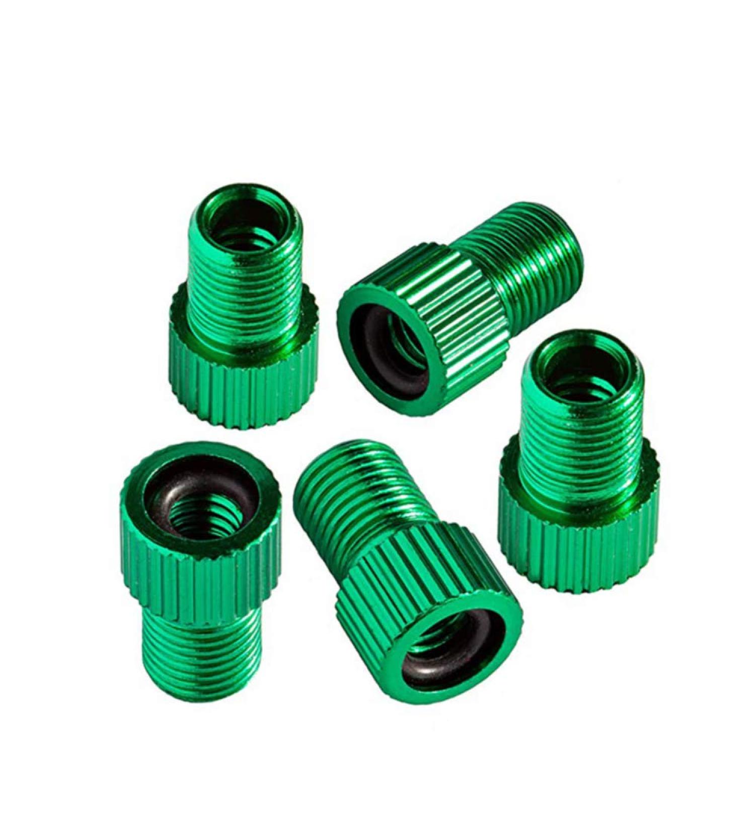 Eva Shop Bicycle 5 Set Valard Adapter - Aluminum Auto Valve Cap for MTB & E-Bikes - German Quality Shipping Worldwide - Buy Online on GoSupps.com