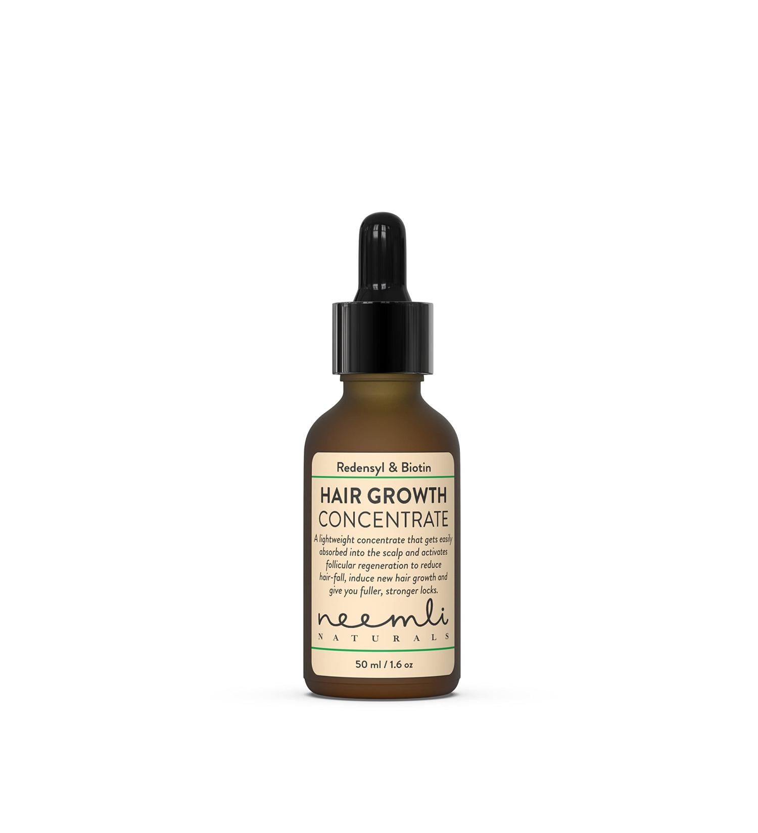 Neemli Naturals Redensyl & Biotin Hair Growth Concentrate 1.69 Fl Oz - Transparent | Pack of 1 - Buy Online on GoSupps.com
