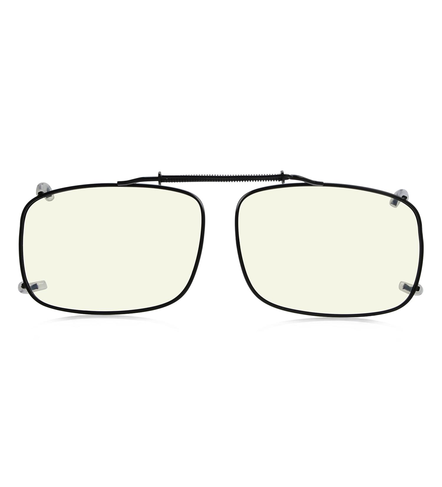 Eyekepper Large Clip-On Blue Light Blocking Glasses | 57x39MM | Spring Draw Bar | Anti-Blue Light Protection for Eye Care - Buy Online on GoSupps.com