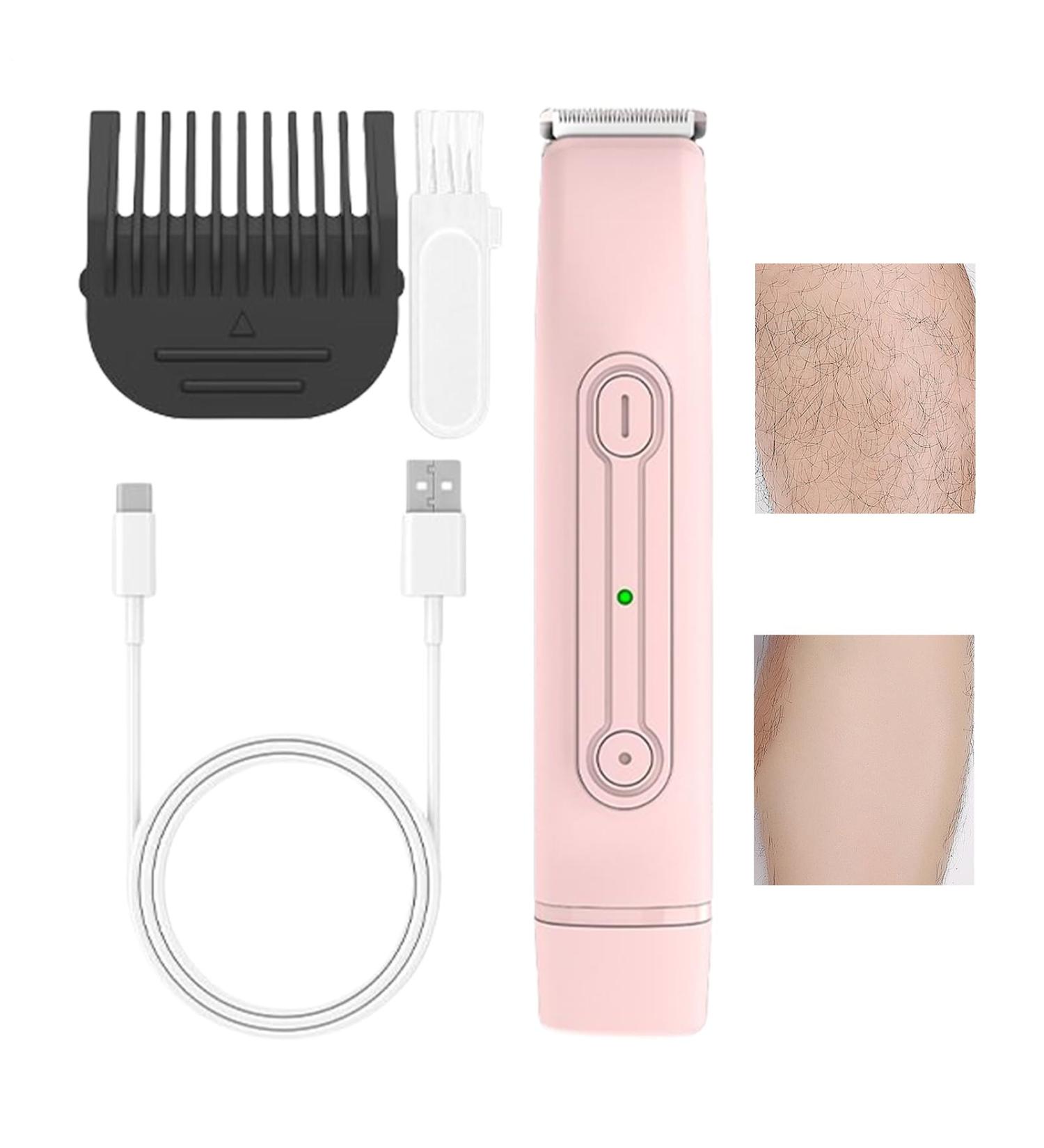 ZCSXK Ladies Electric Shaver Bikini Zone Shaver for Women Double Head Hair Removal Device for Armpit Leg Arm Travel Home Beauty Lovers - Buy Online on GoSupps.com
