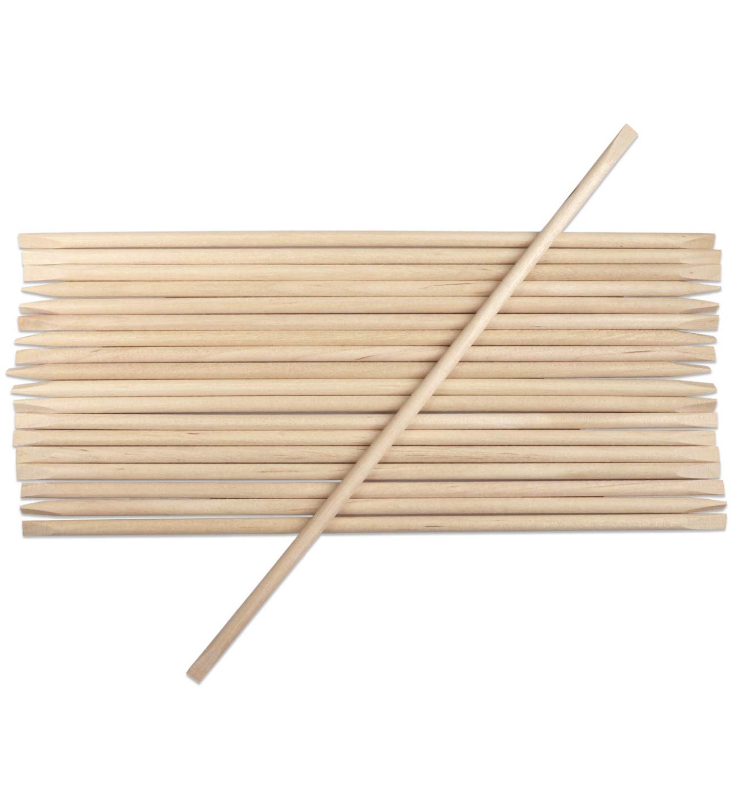 Beauticom Premium Wood Cuticle Pusher - Manicure Pedicure Tools (1000 Pieces, Large 7) - Buy Online on GoSupps.com