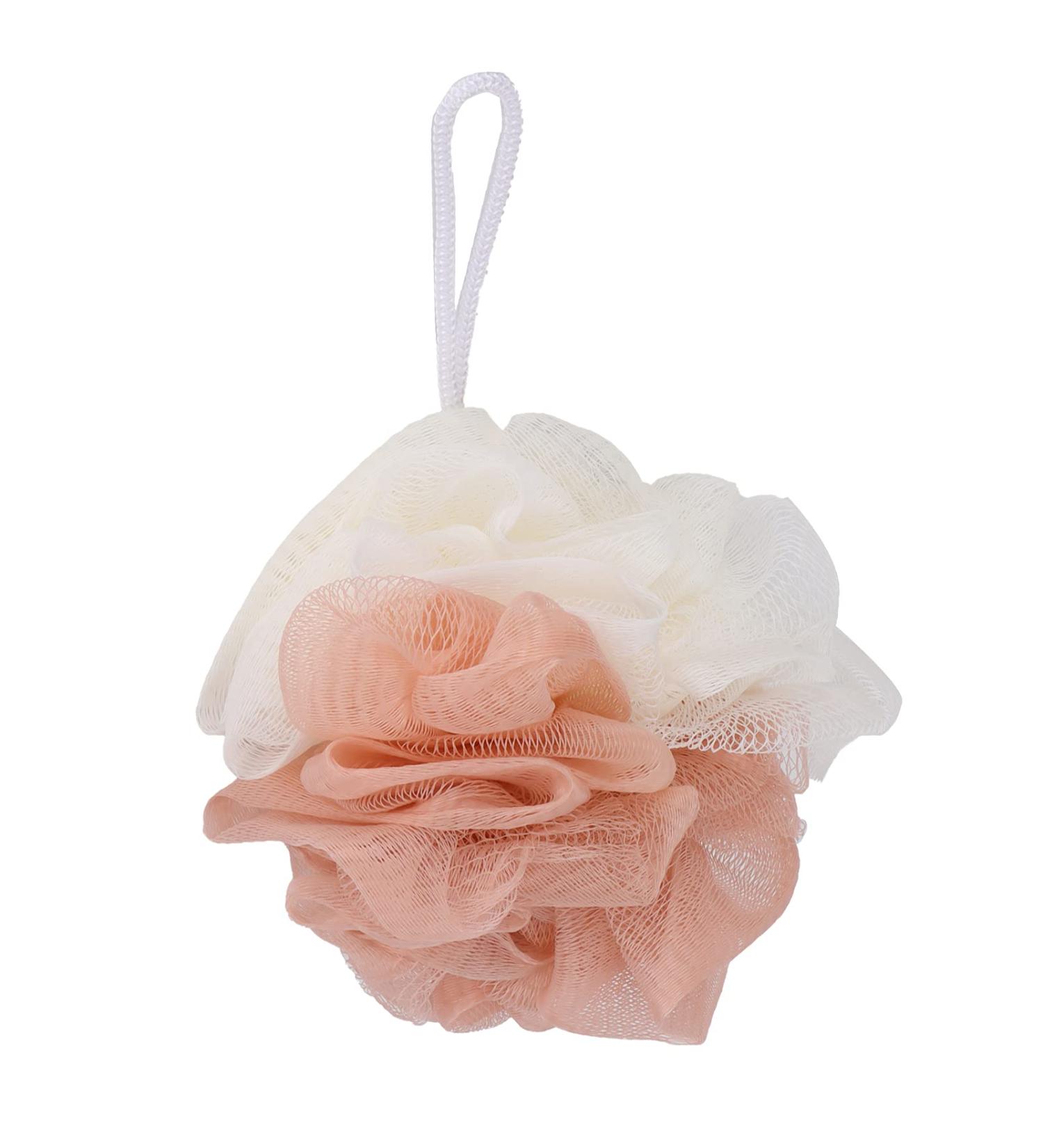 Mesh Bathing Ball | Elegant Body Brush & Loofah for Men & Women | Clean Skin Shower Sponge Puff - Buy Online on GoSupps.com