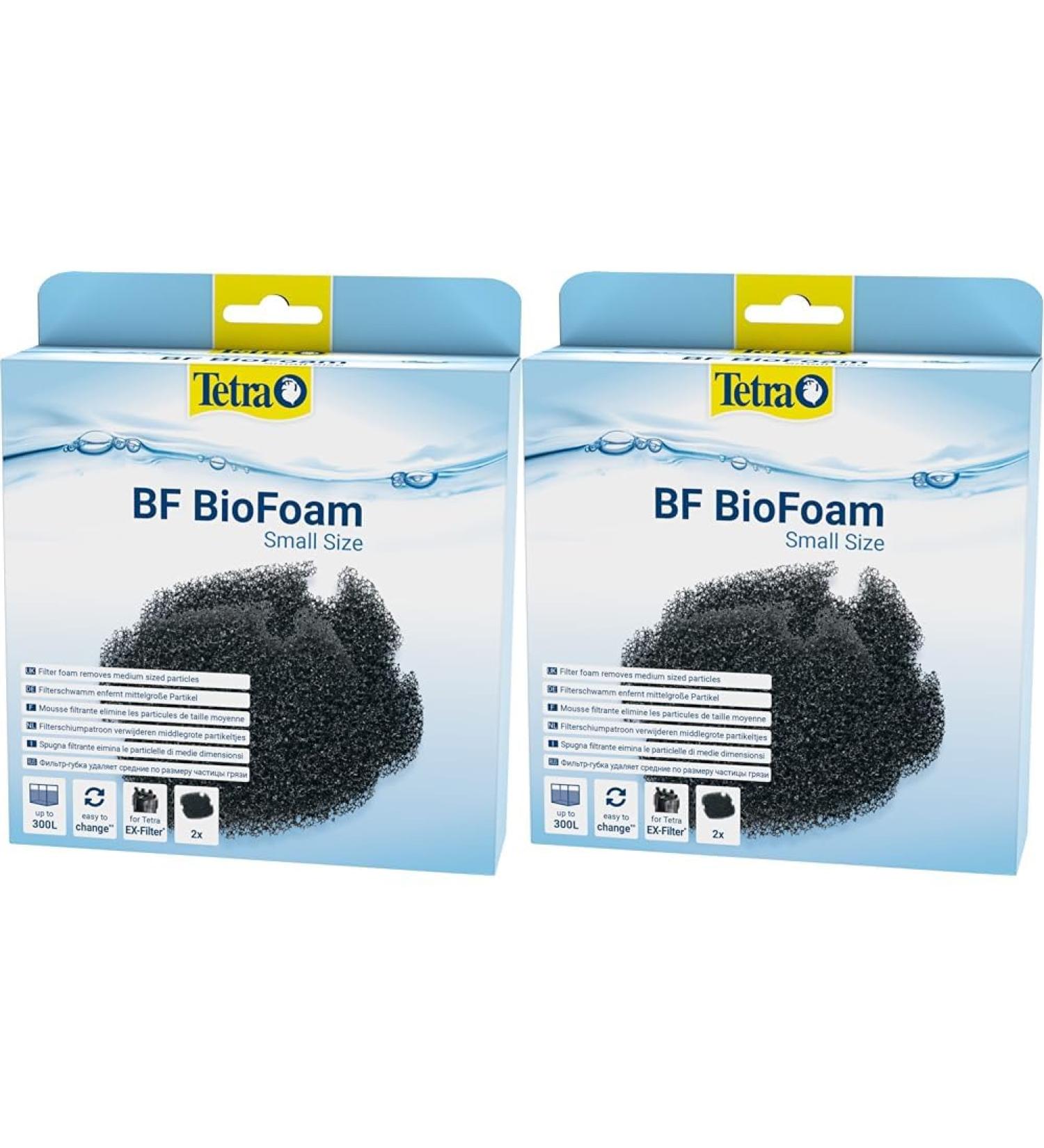 Buy Tetra BF BioFoam Small - Biological Filter Sponge for EX 400 Plus to 1000 Plus - Pack of 2 | International Shipping Available - Buy Online on GoSupps.com