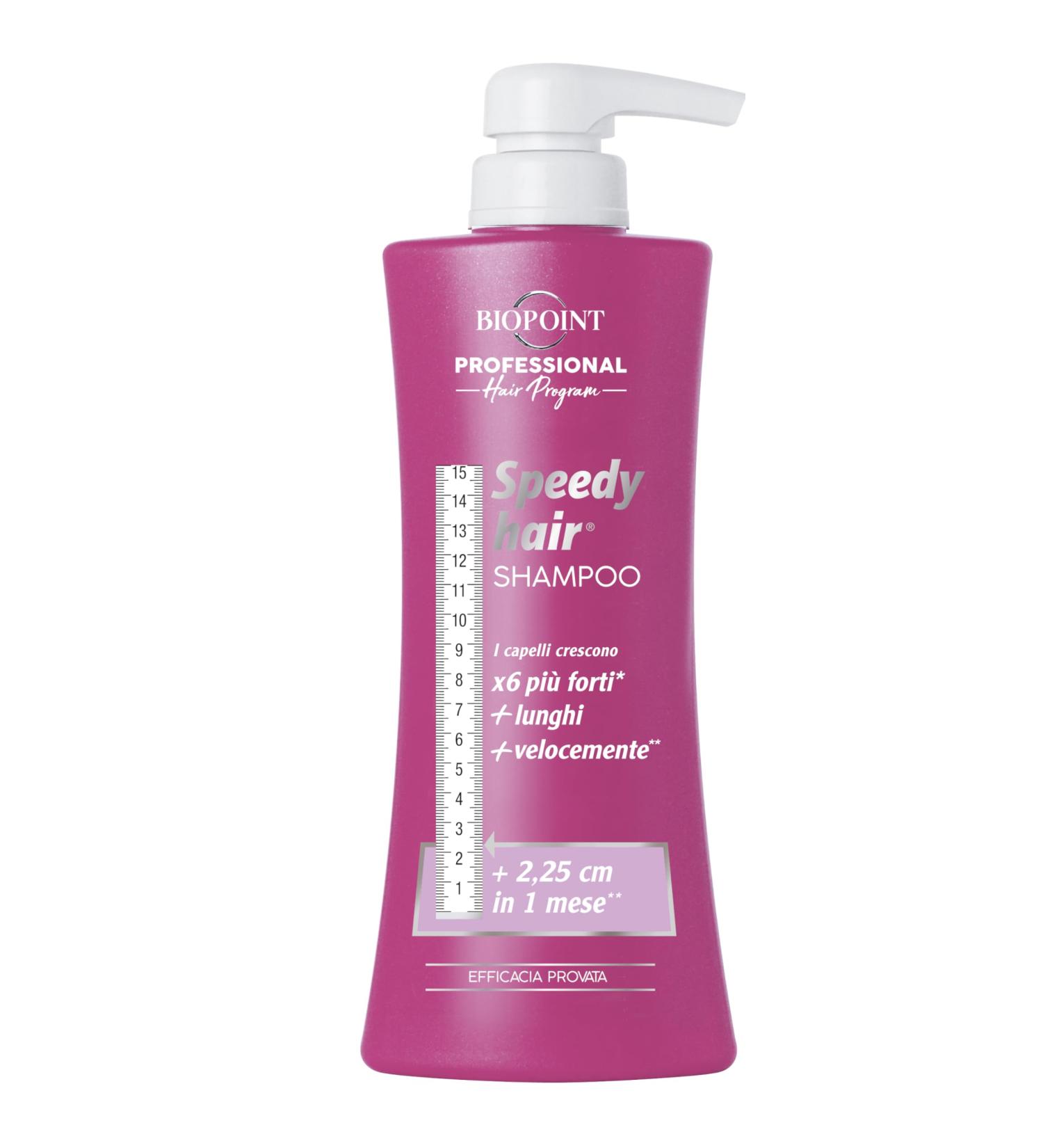 Biopoint Speedy Hair Shampoo 400ml | Strengthening Formula for All Hair Types | Protein & Amino Acids for Faster Hair Growth - Buy Online on GoSupps.com