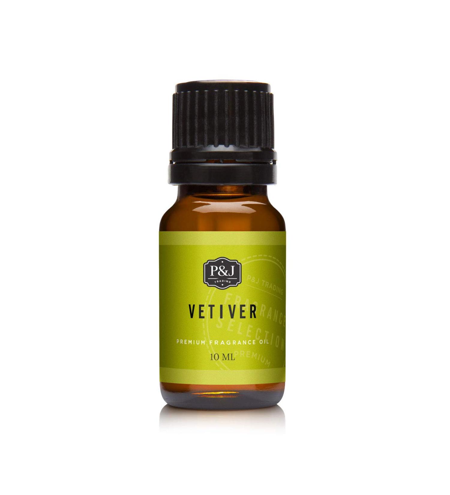P&J Fragrance Oil - Vetiver 10ml | Best Candle Scents Soap Making & Diffuser Oil for Fresh Aromas - Buy Online on GoSupps.com
