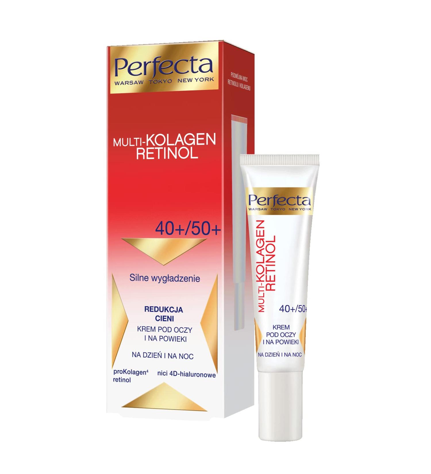 Perfecta Multicollagen Retinol Eye Cream for Brightening - Anti-Aging Solution for 40+/50+ Skin | International Shipping Available - Buy Online on GoSupps.com