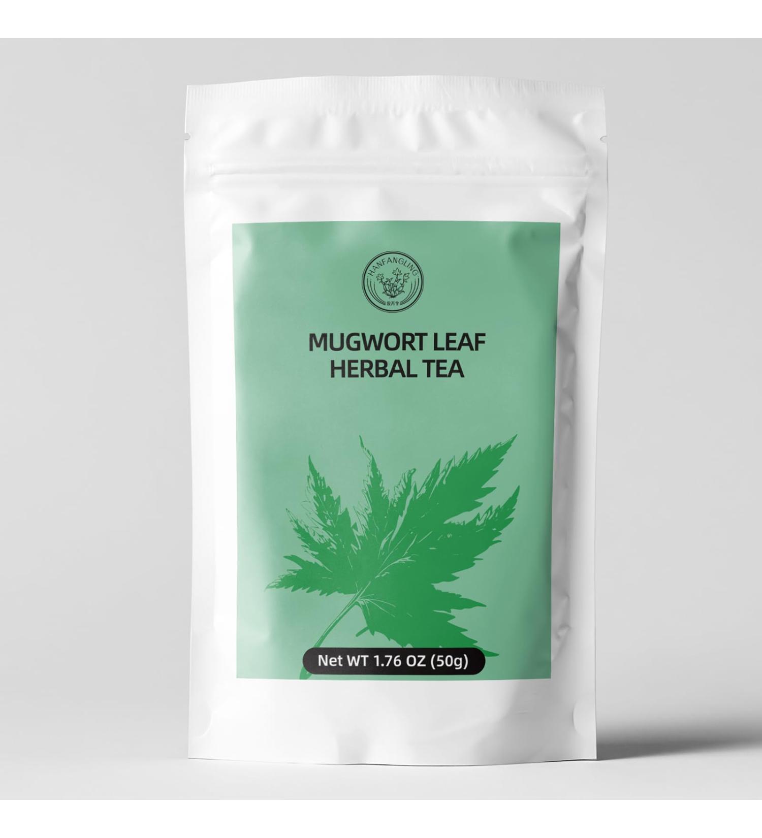 Hemnockling Mugwort Leaf Tea - Natural Loose Herbal Tea for Sleep Digestion & Immunity | Perfect Gift - Buy Online on GoSupps.com