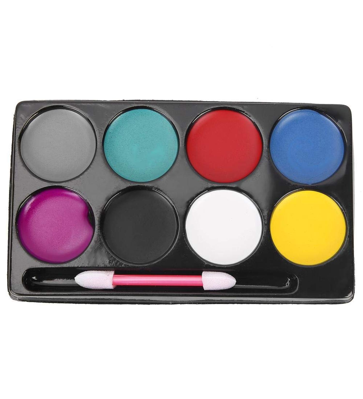  Garosa 8 Colors Body Paint Oil Professional Makeup Palette - Buy Online on GoSupps.com