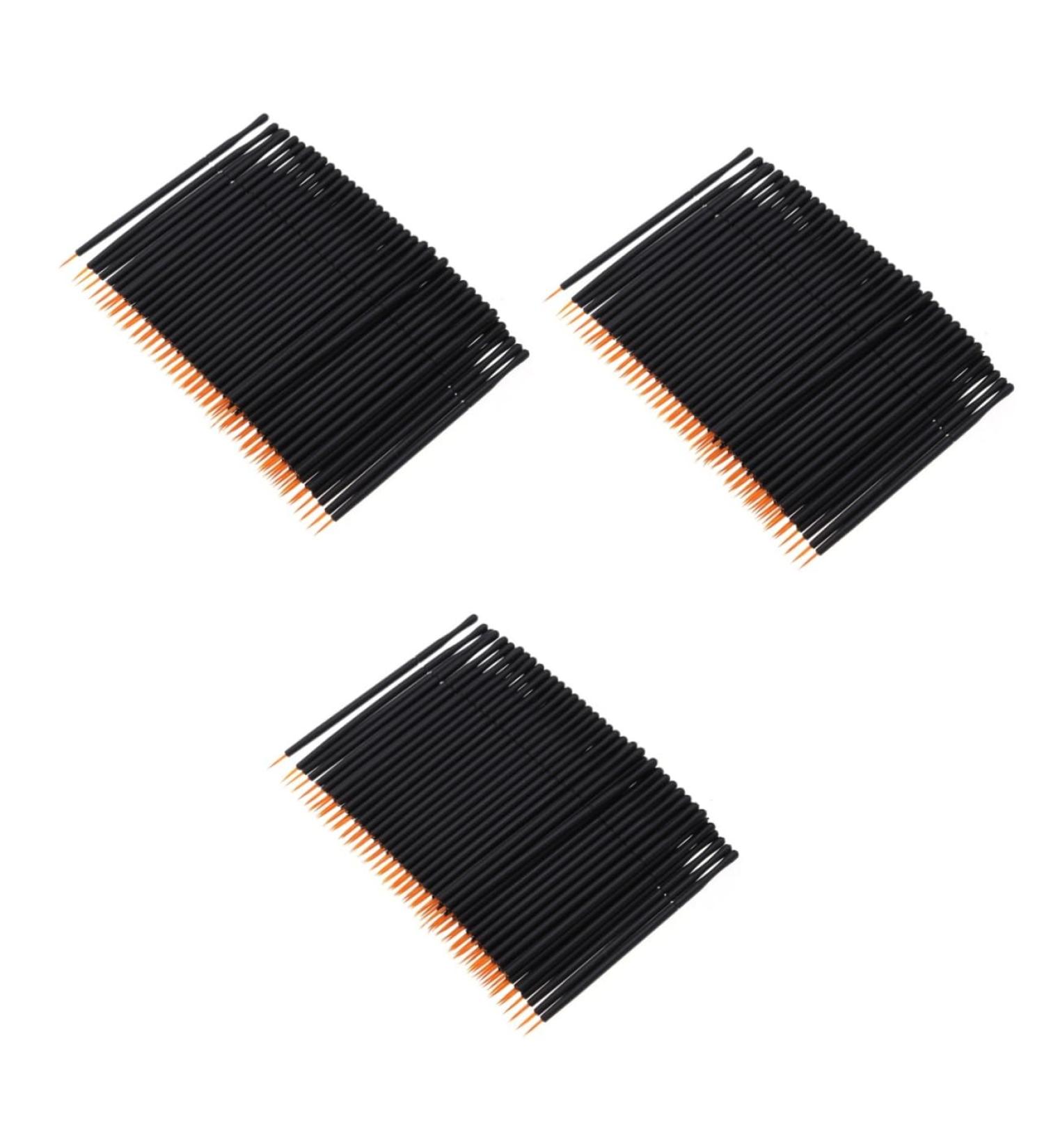 MAGICLULU Lip Liner Brush Eyeliner 300 Pcs Wand Applicator Eyeliner Pencil Makeup Tools Eyeliner Brush - Buy Online on GoSupps.com