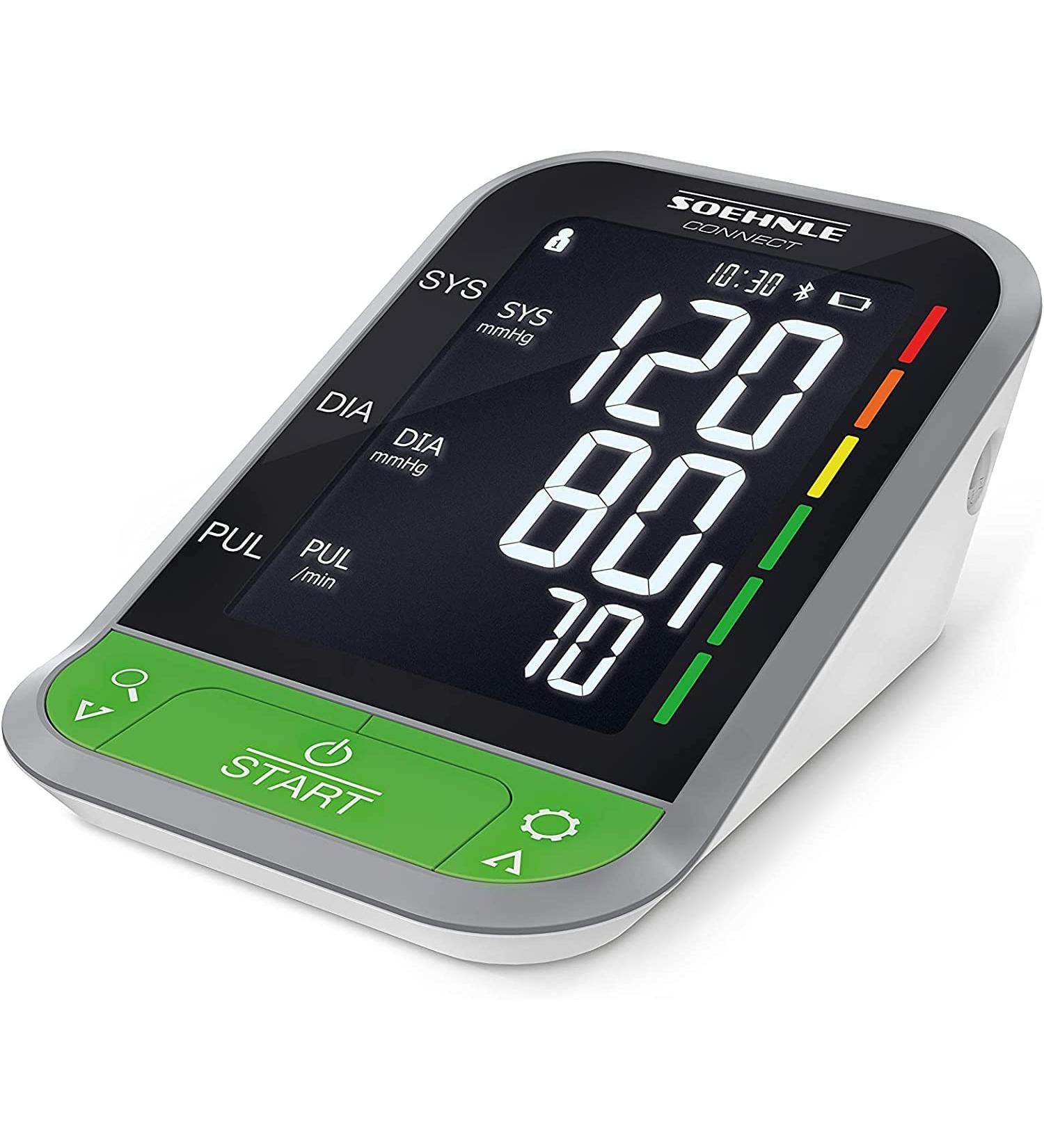 Buy Sohnle Systo Monitor Connect 400: Bluetooth Upper Arm Blood Pressure Monitor with App & Movement Sensor - International Shipping Available - Buy Online on GoSupps.com