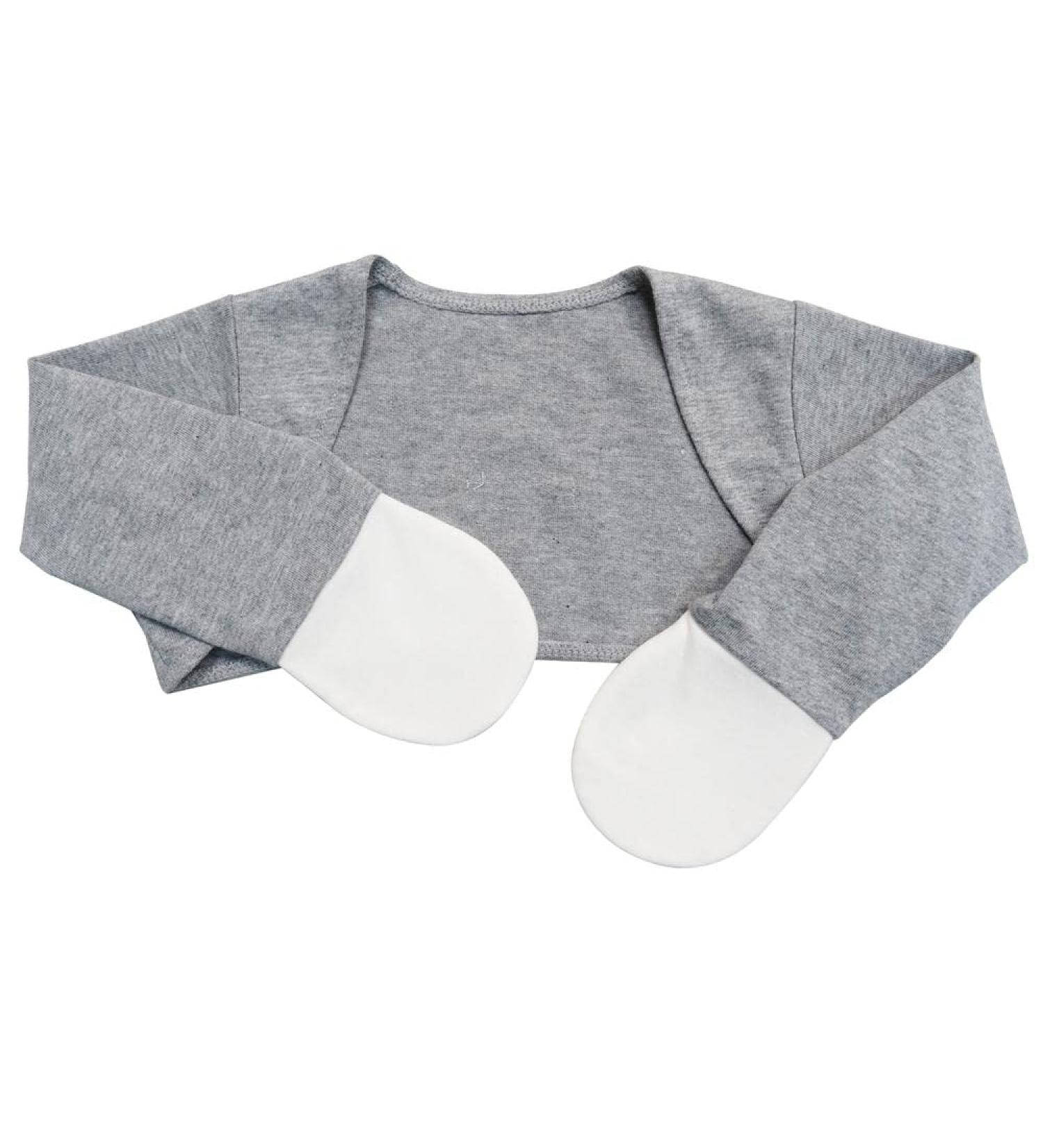 Edenswear Zinc-Infused Eczema Mitten Sleeves for Kids - Gray (1 Count) - Buy Online on GoSupps.com