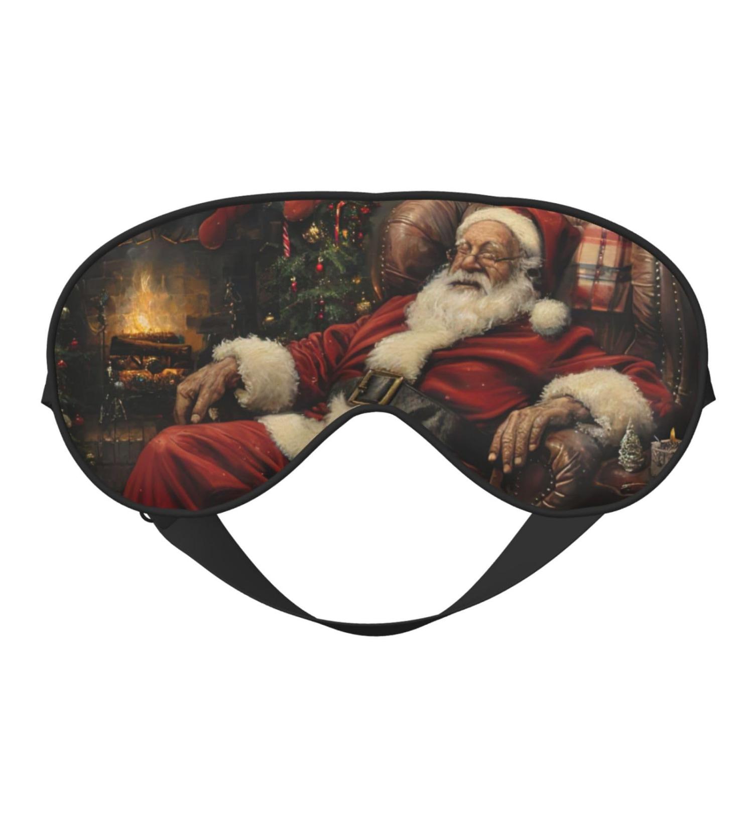 Xmas Soft Sleep Eye Mask Female Breathable Eye Patch Perfect for Travel and Relaxation - Buy Online on GoSupps.com