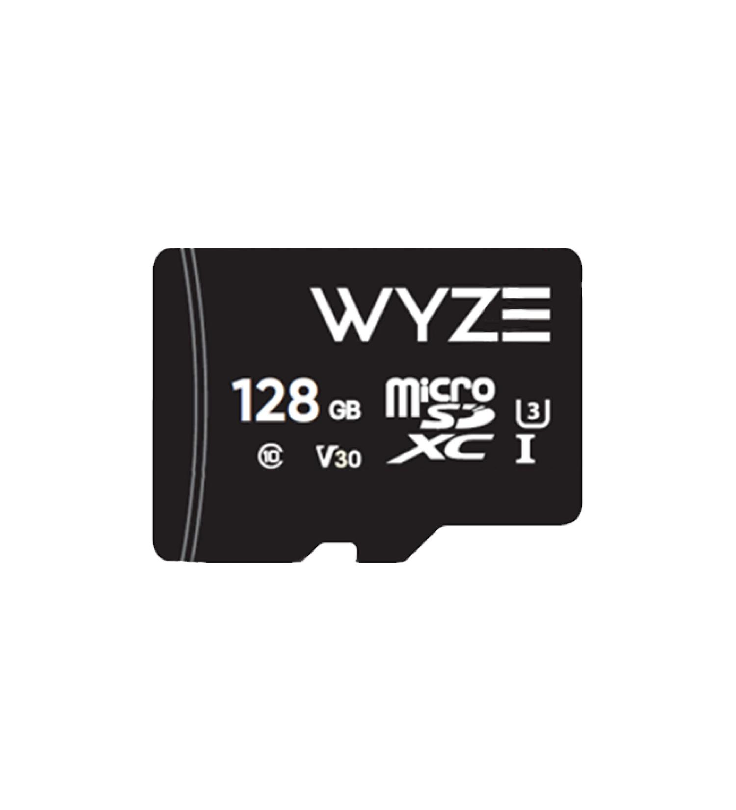 Wyze 128GB MicroSDXC Card Class 10 - Expandable Storage, Black - Buy Online on GoSupps.com