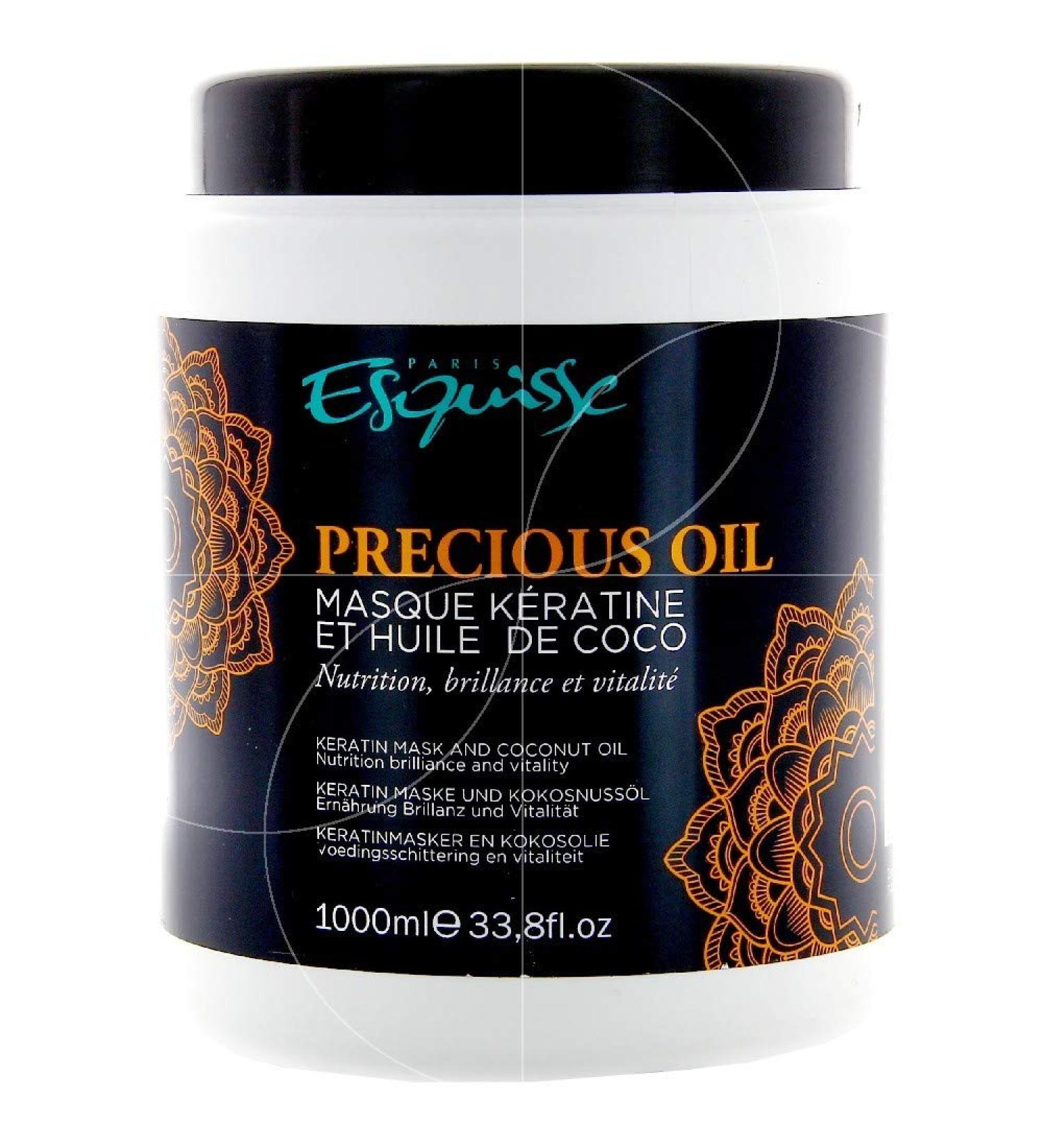 Esquisse - Masque Precious Oil K ratine et Huile de Coco - 1 litre
