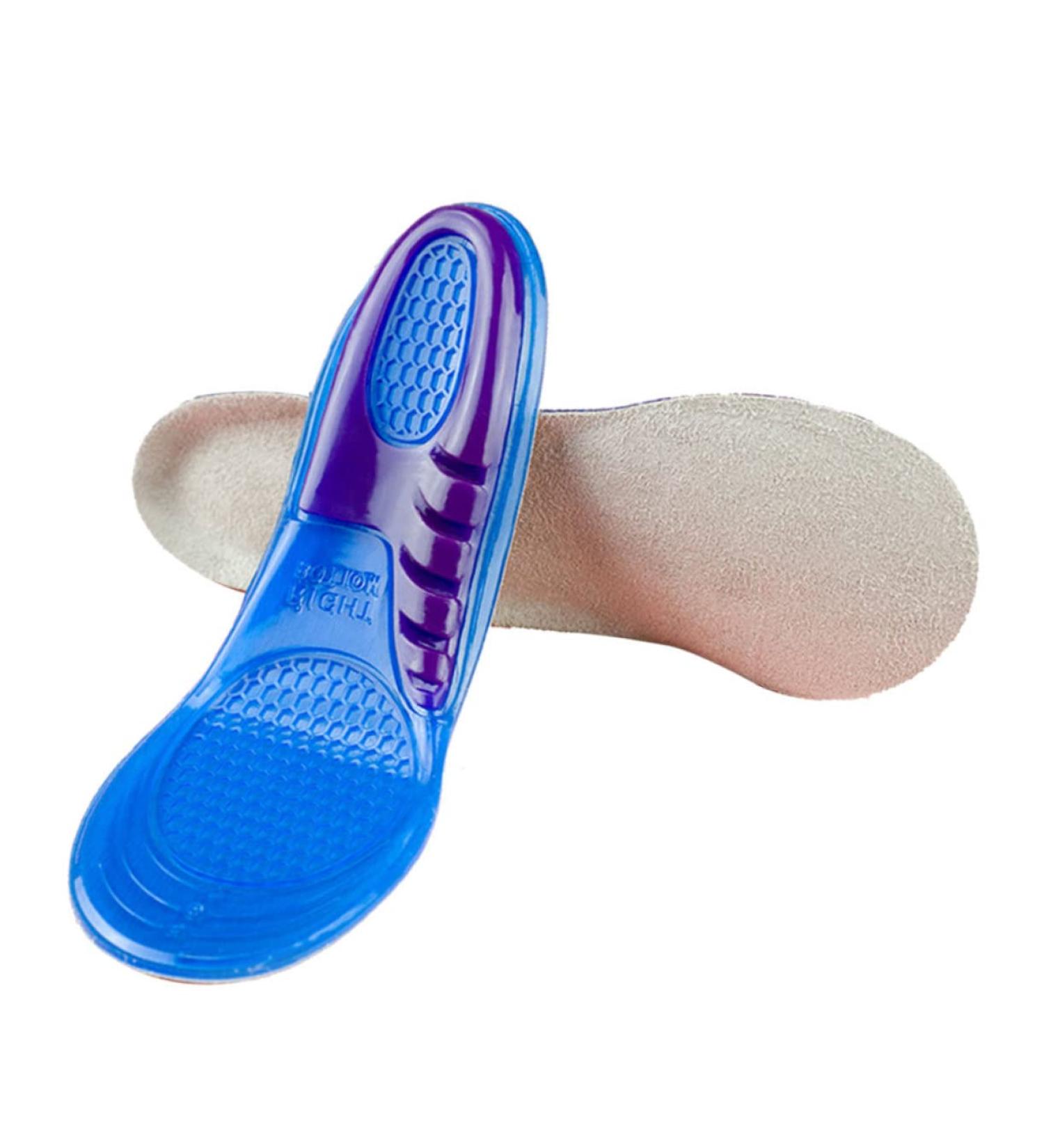 Beaupretty Sports Insoles - Thickened Massage Foot Care Insoles for Ultimate Comfort - Blue S - International Shipping Available - Buy Online on GoSupps.com