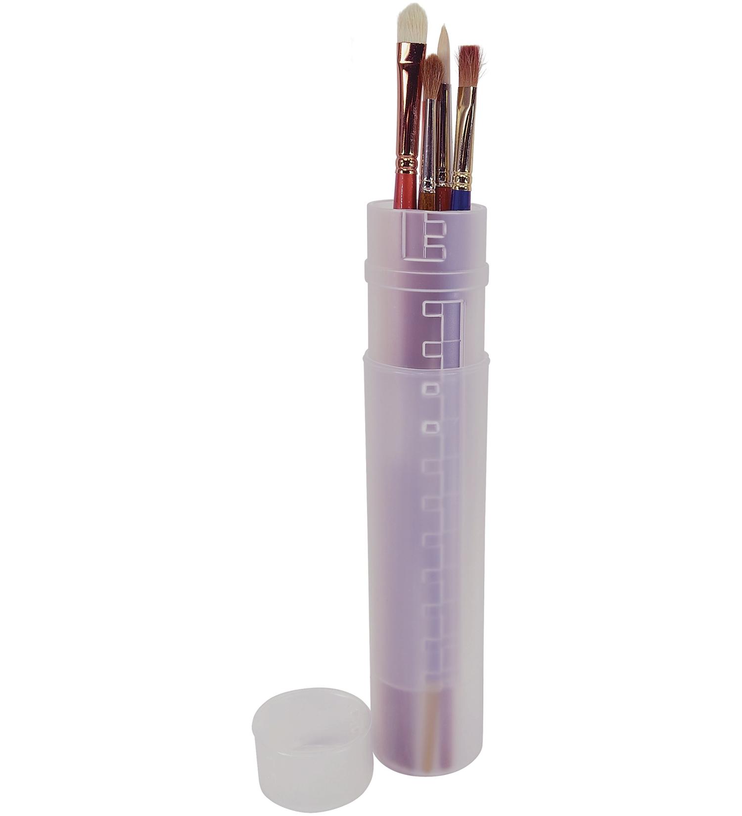 Pro Art Telescoping Brush Holder Round 8.5 by 14-Inch Round Telescroping Brush Case