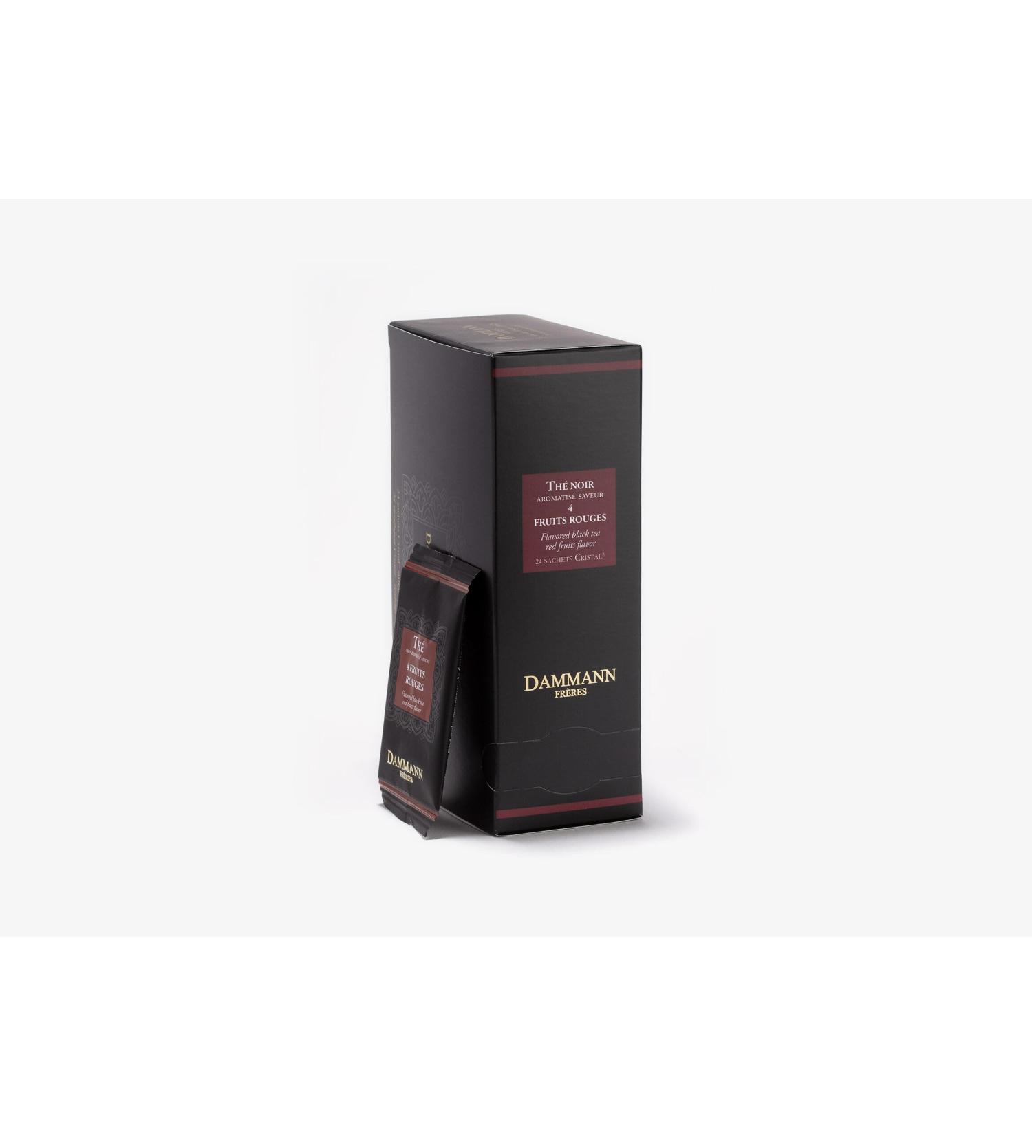 Dammann Fr res 4 Red Berries - Boxes of 24 individually wrapped bags