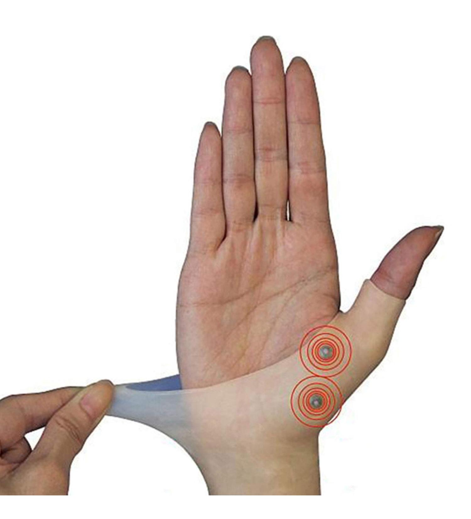 Buy Pannow 4PCS Gel Wrist Thumb Support Braces - Waterproof Silicone Gloves for Tenosynovitis & Typing Pain Relief - International Shipping Available - Buy Online on GoSupps.com