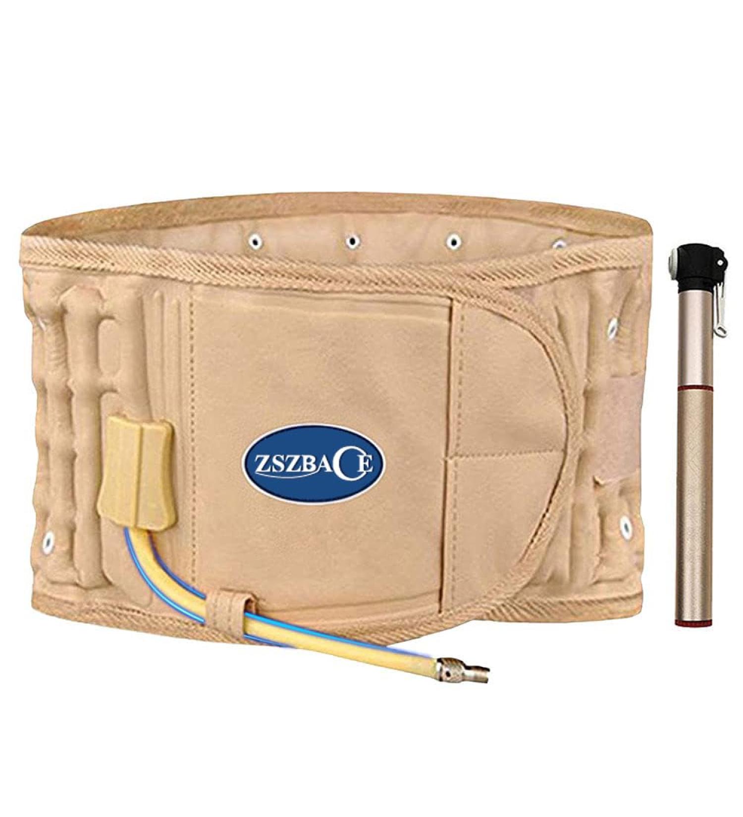 Buy Nbbbbzc Inflatable Lumbar Support Belt - Decompression Back Pain Relief for International Shipping - Buy Online on GoSupps.com