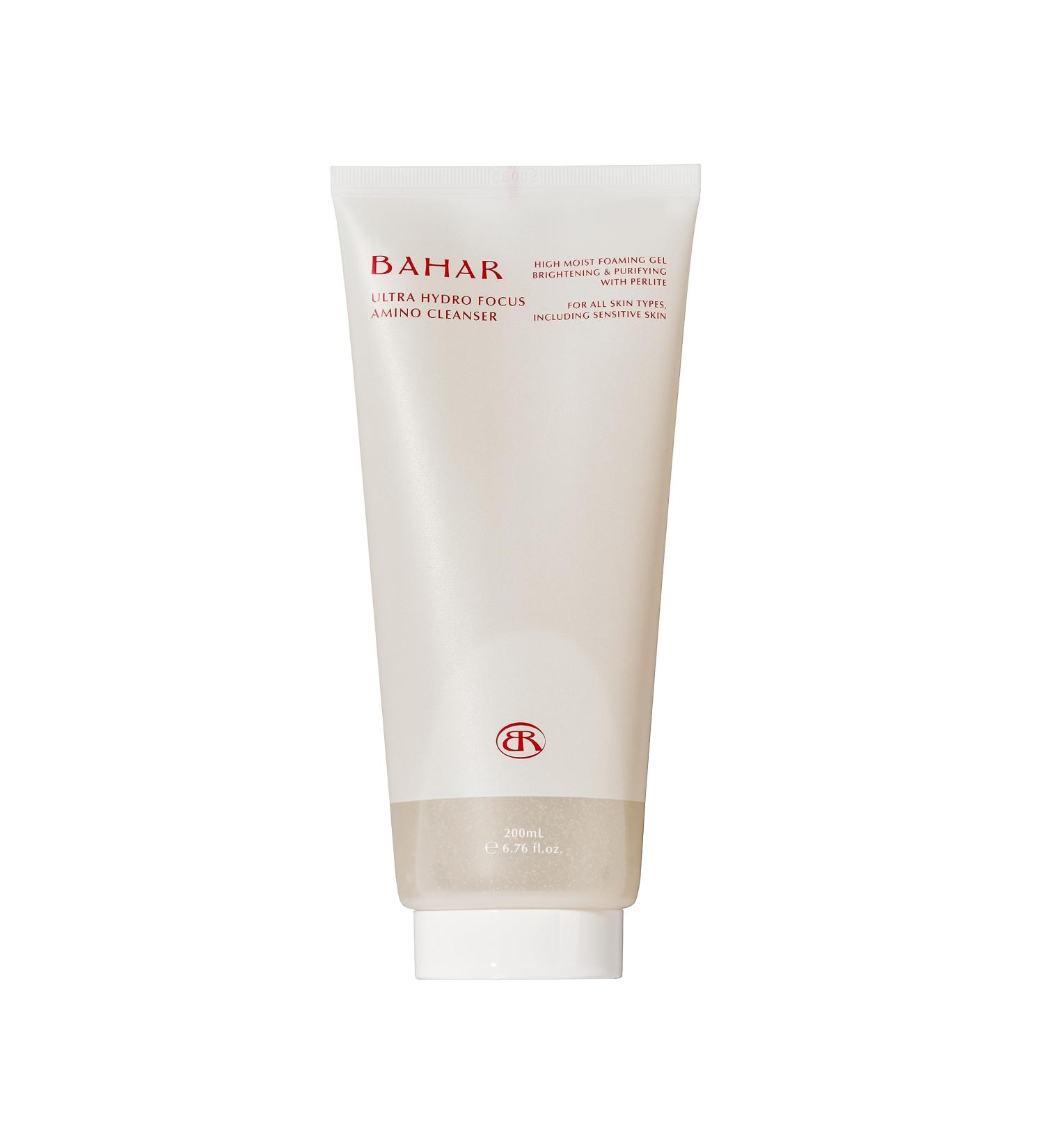BAHAR Ultra Hydro Focus Amino Cleanser - Daily Mild Face Scrub Vegan Korean Skincare Pore-Cleansing Gentle Exfoliation Paraben & Sulfate Free - 6.76 FL.OZ./200ML - Buy Online on GoSupps.com