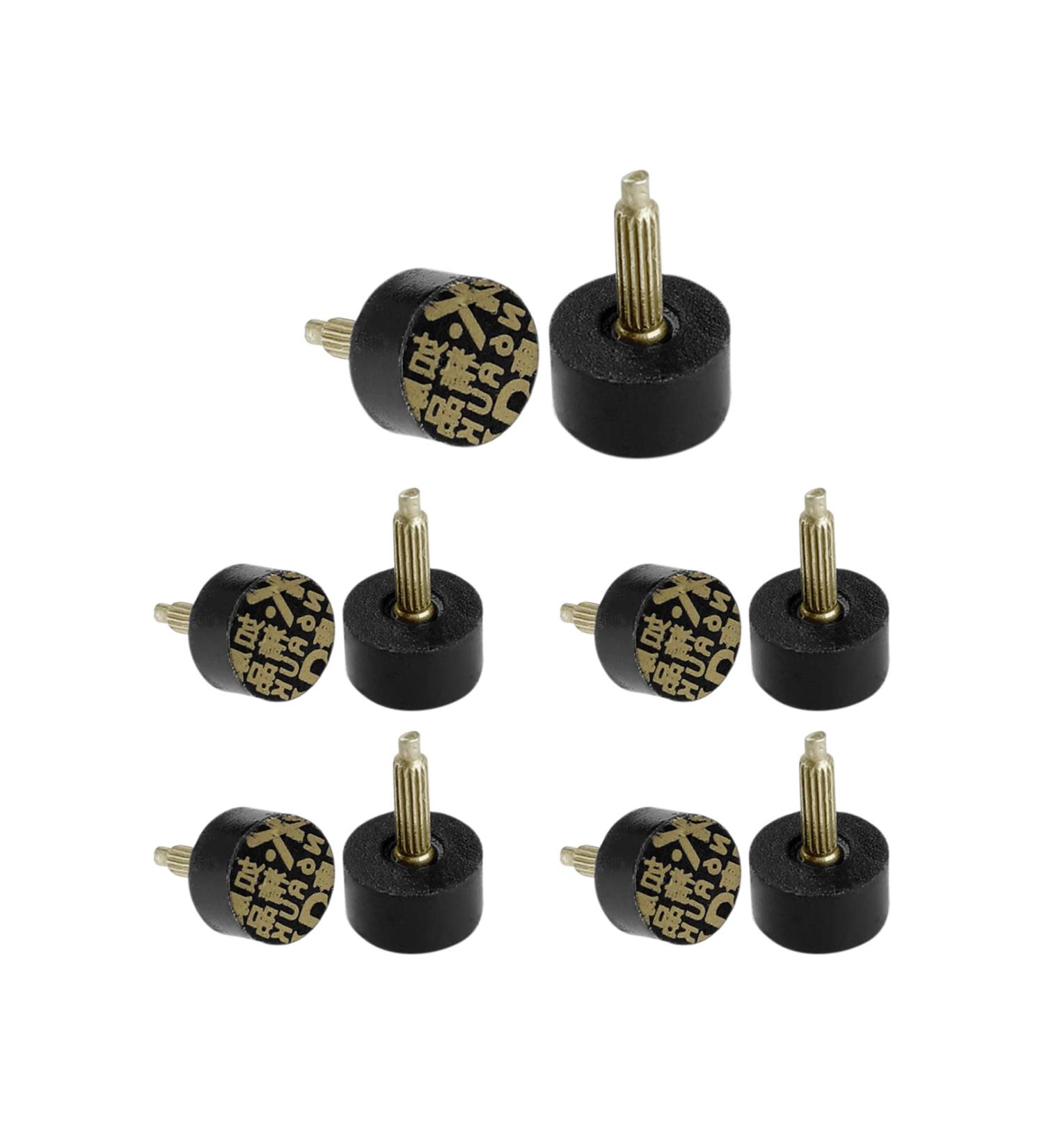 uxcell Women's Round Stiletto Tips - 10pcs 12mm Black Heel Replacement | Shoe Repair Accessories - Buy Online on GoSupps.com