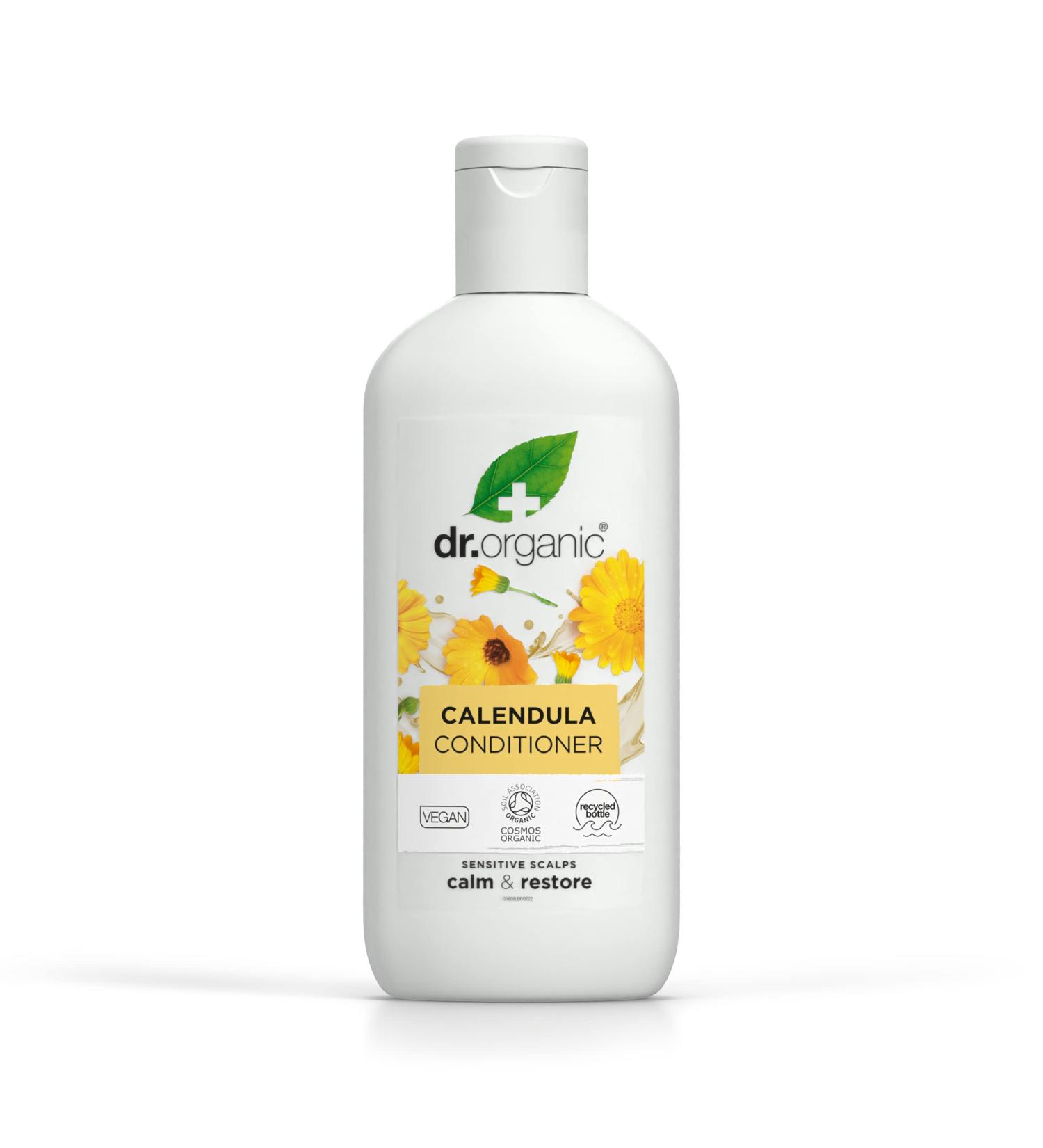 DR Organic Marigold Conditioner - Fragrance-Free Vegan Natural & Paraben-Free - 265ml for Sensitive Skin - Buy Online on GoSupps.com