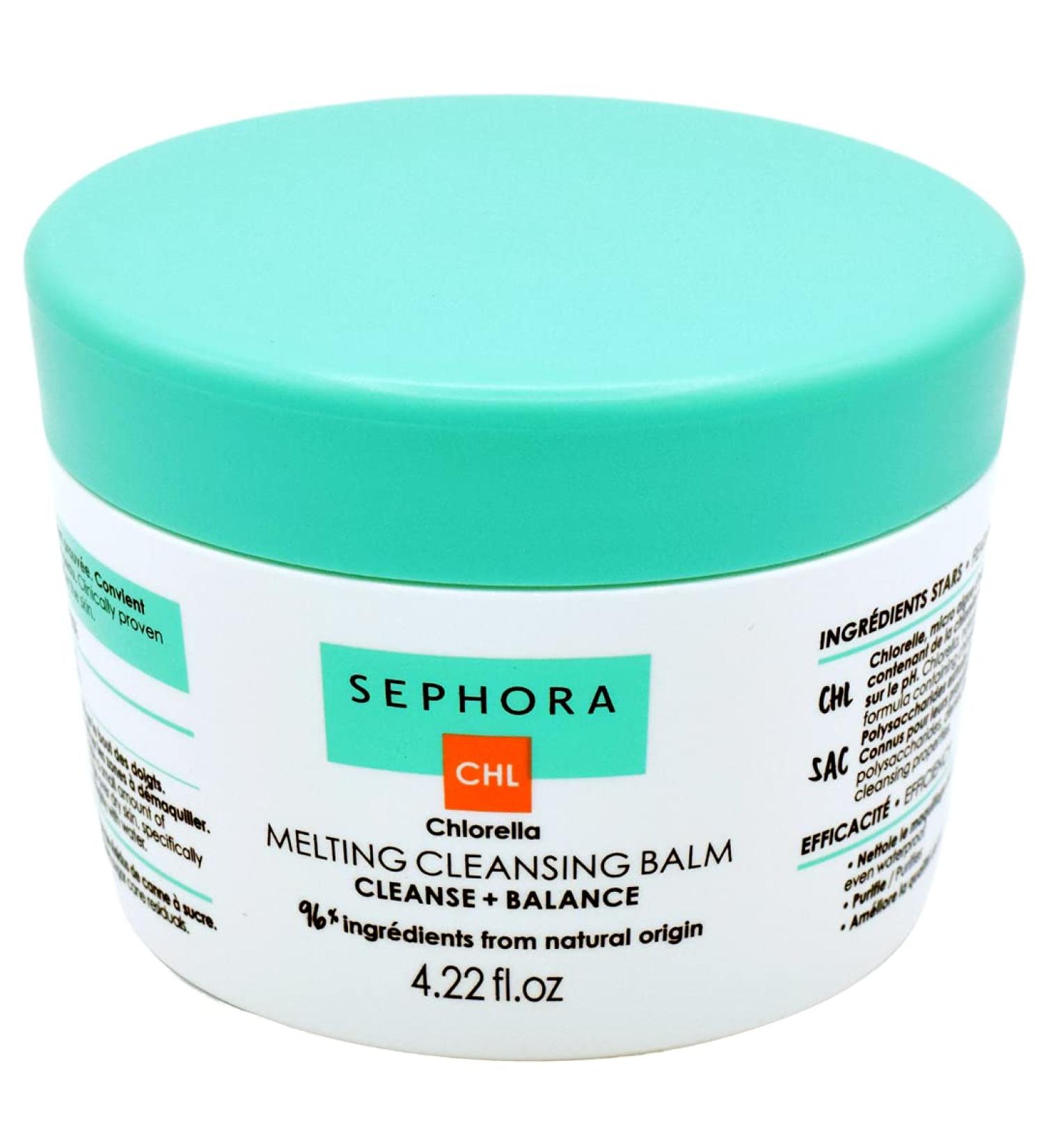 SEPHORA COLLECTION Chlorella Melting Cleansing Balm 4.22 oz - Gentle Makeup Remover & Skin Purifier for All Skin Types - Shop Internationally - Buy Online on GoSupps.com