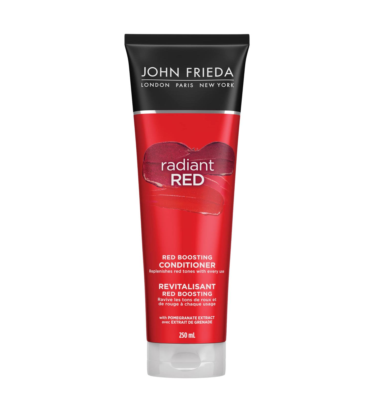 John Frieda Radiant Red Red Boosting Conditioner for Replenished Natural Red Tones (250 mL) - Buy Online on GoSupps.com