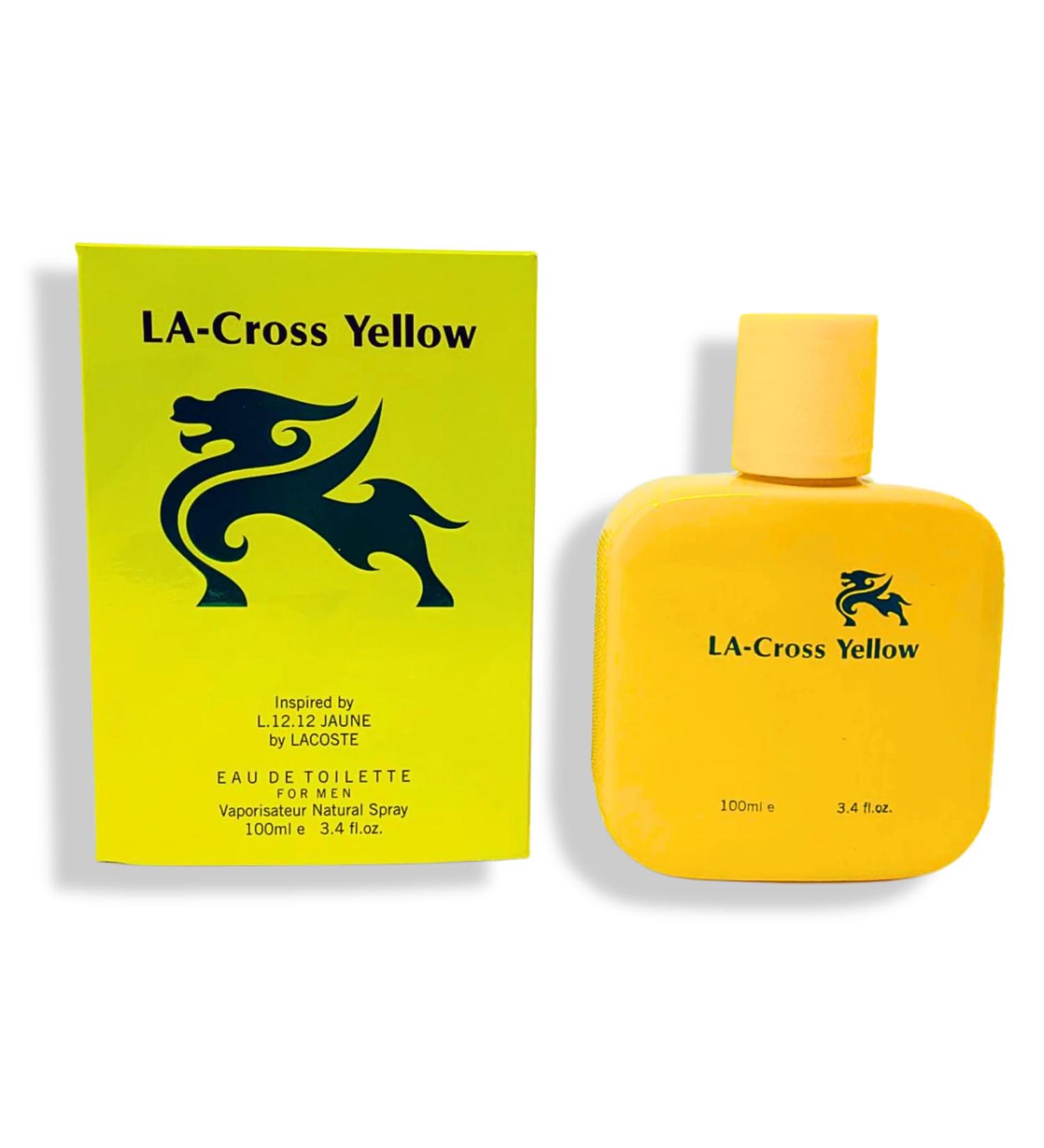 LA- CROSS YELLOW EAU DE TOILETTE 3.4 FL. Oz. Aromatic Fruity fragrance for men. - Buy Online on GoSupps.com