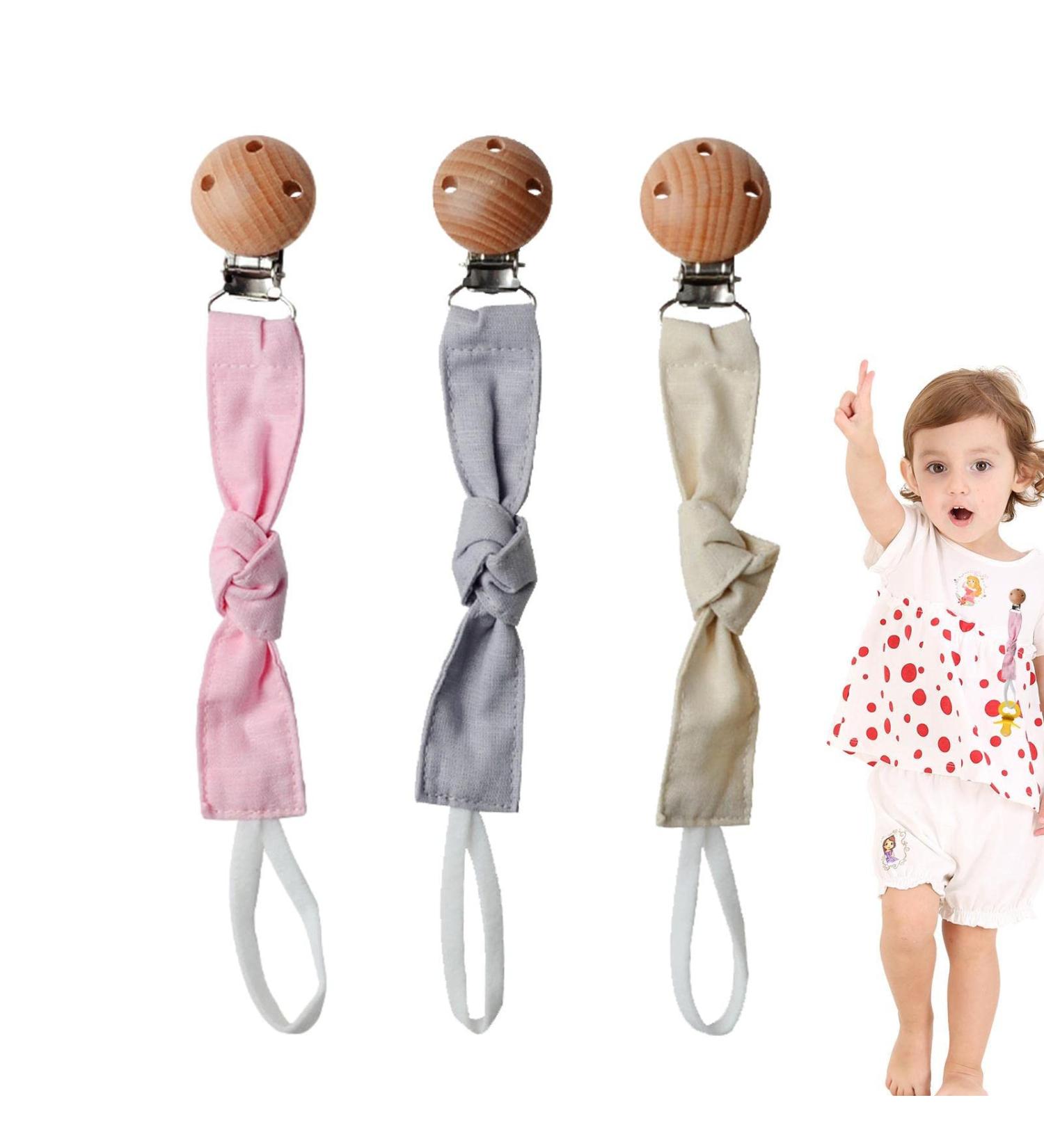 Universal Povanj Pacifier Holder Clip - Stylish Schnullerband for Boys & Girls | Attach Soothes & Teething Toys Easily - Buy Online on GoSupps.com