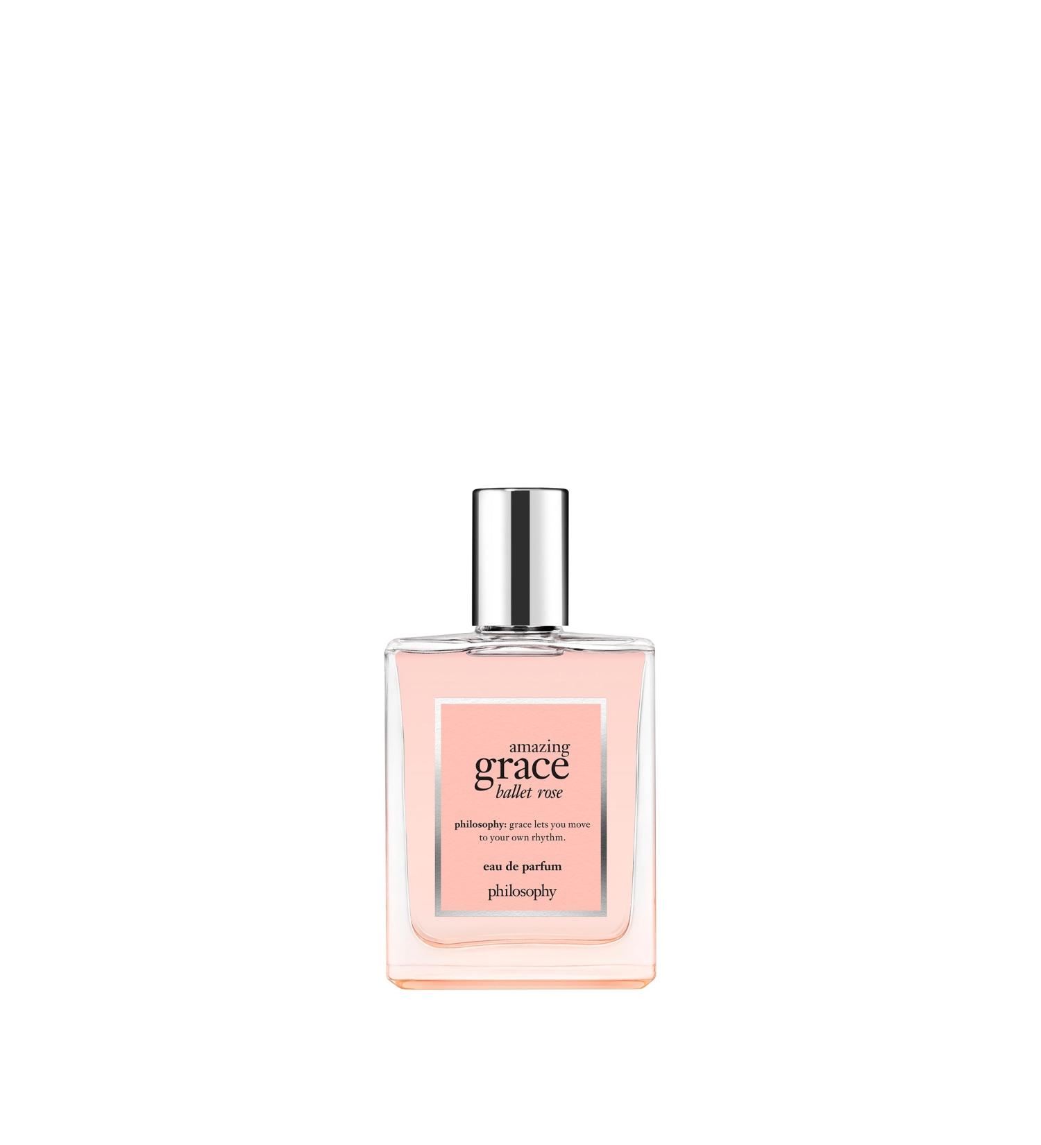 philosophy amazing grace ballet rose eau de parfum - dreamy & floral women's perfume - with notes of rose lychee & musk - long lasting fragrance - 2 fl oz - Buy Online on GoSupps.com