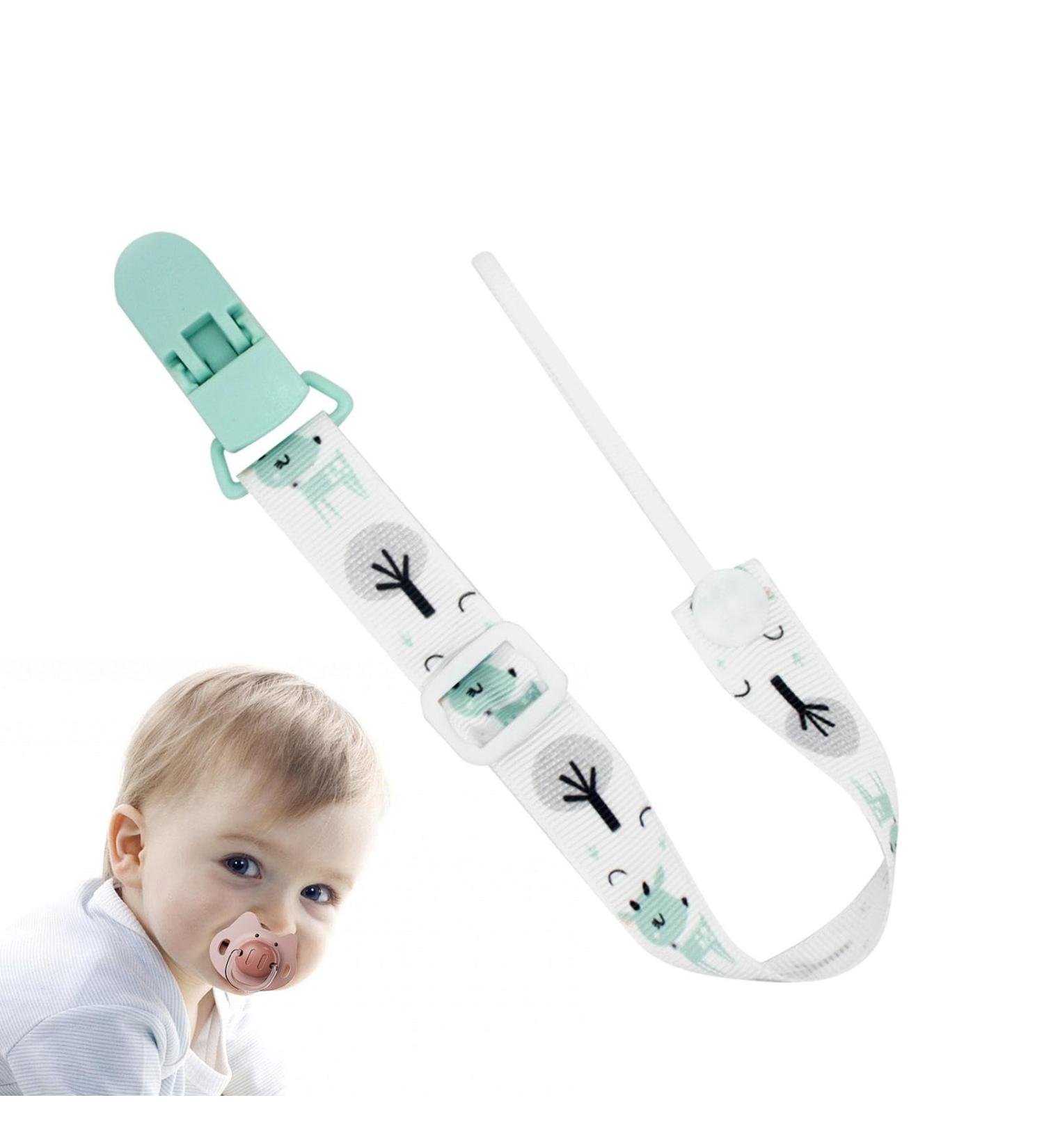 Buy Durable Pacifier Band & Clip | Anti-Drop Universal Holders for Boys & Girls | Safe Bite Strap Leash for Pacifiers - A05 - Buy Online on GoSupps.com
