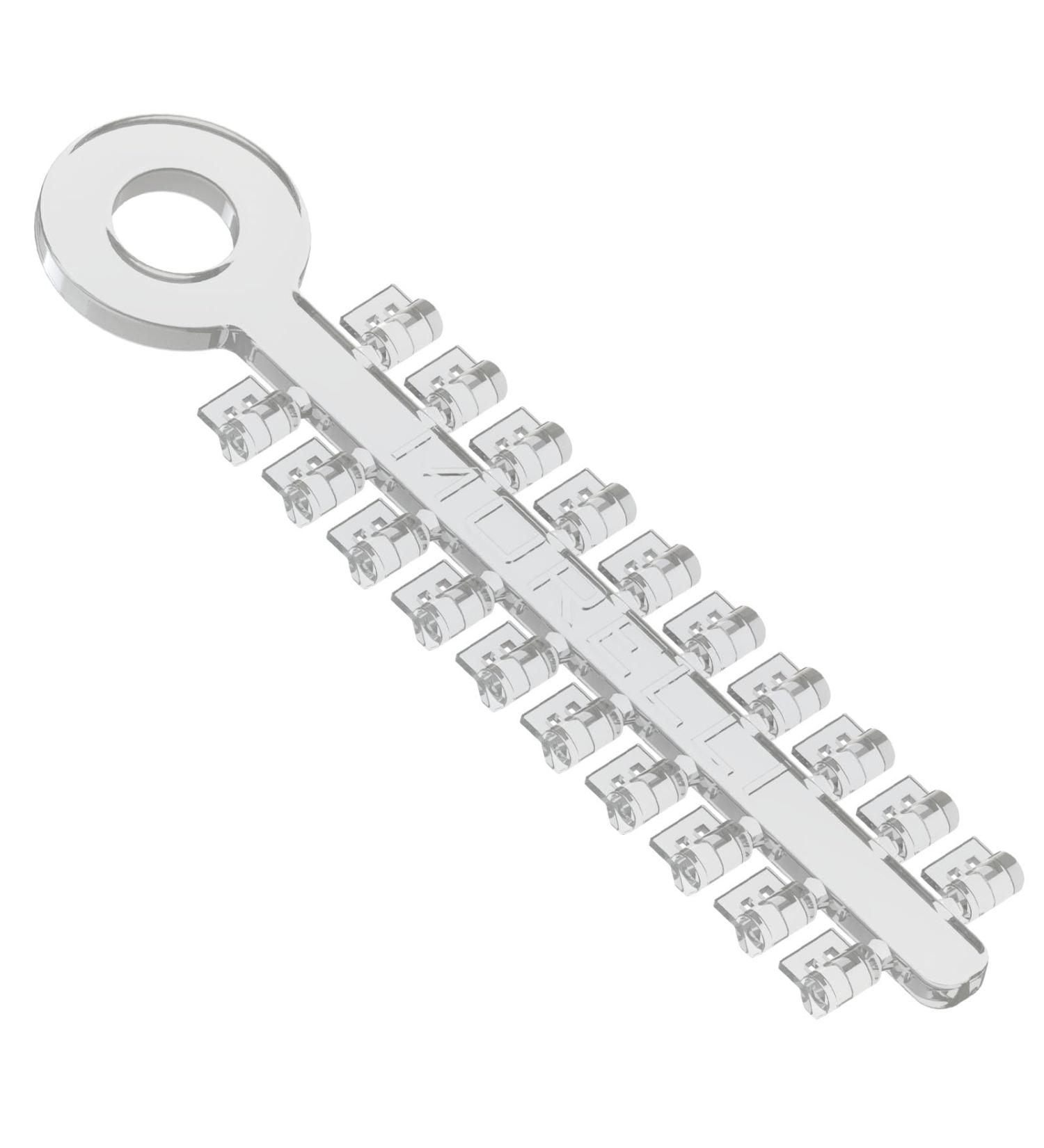 Orthodontic Dental Morelli Rotator Elastic Crystal 100un