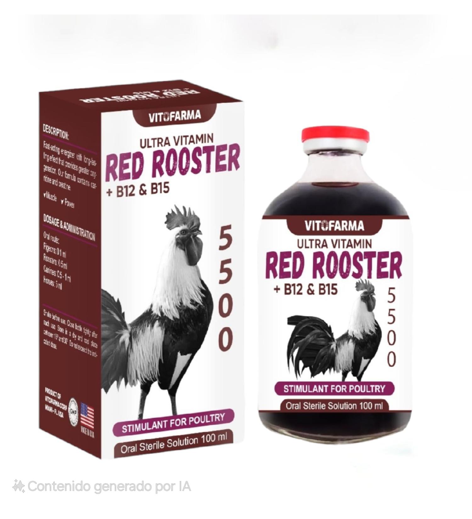 VITOFARMA B12 5500 100 ml Restorative Muscle Mass Optimal Weight Training Support Booster for Rooster SUPLEMENTO NUTRICIONAL ENERGIZANTE CON ACTIVADOR METABOLICO