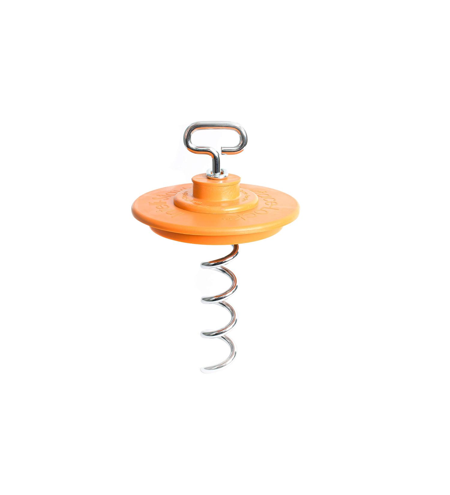 Intellileash Products Intelli-Stayk Dog Tie-Out Stake with Special Surface Lock Technology. Prevents Pulling Out and Bending. (Intelli-Stayk with Beast Dog Surface-Lock) - Buy Online on GoSupps.com