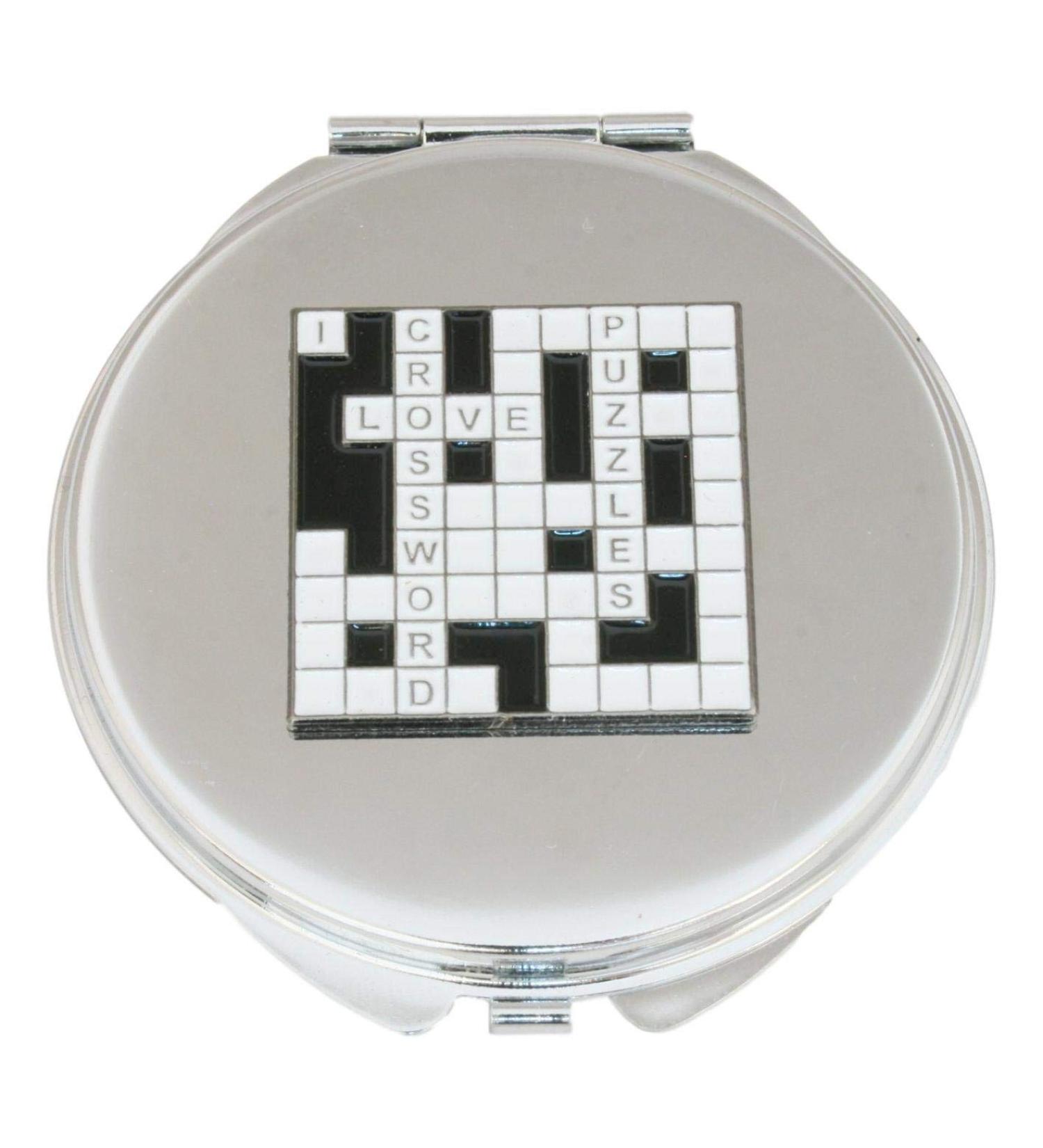 Cross Word Compact Mirror Handbag Gift With Free Engraving 549 - Buy Online on GoSupps.com