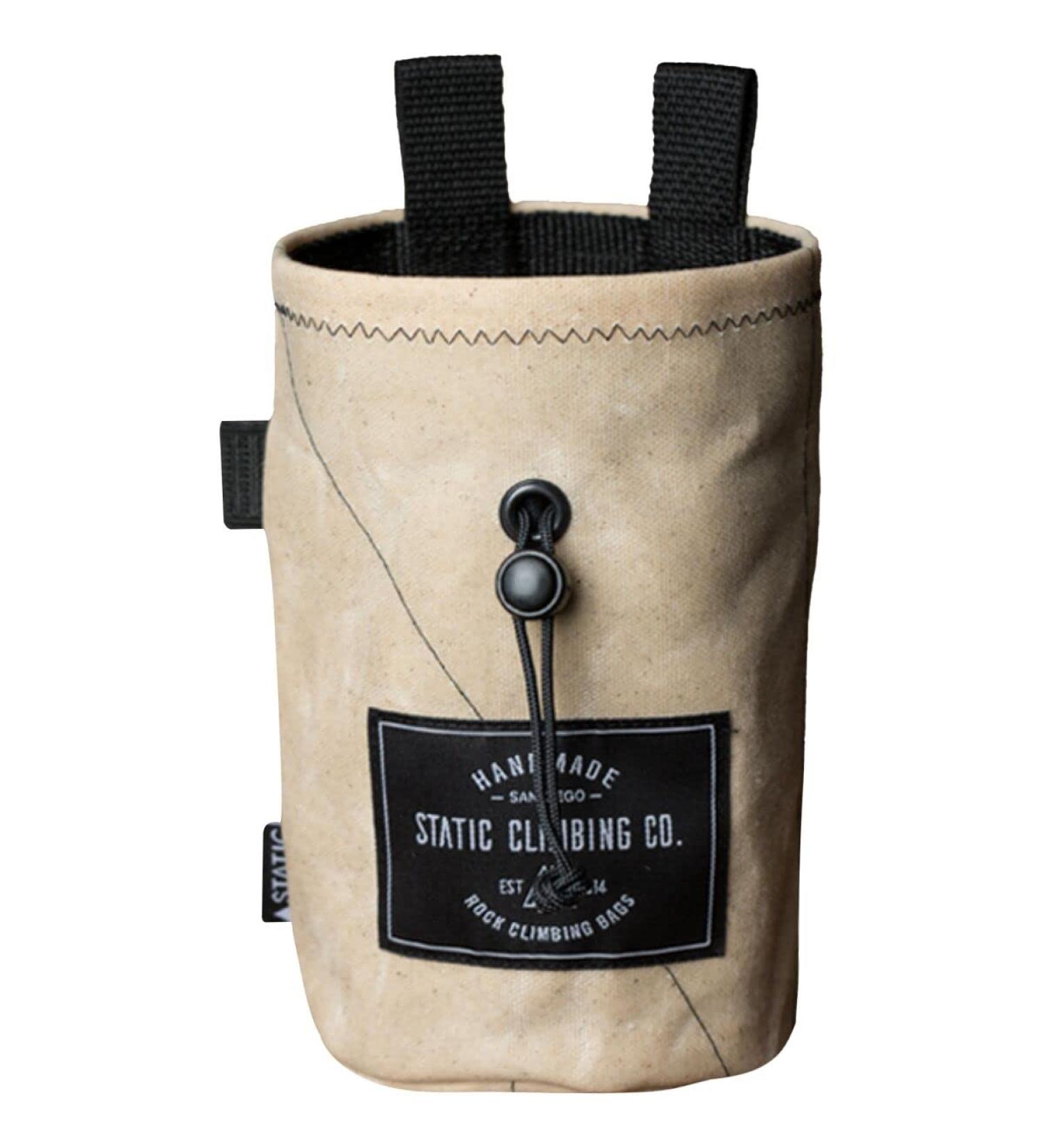 STATIC Waxed Canvas Chalk Bag - Bone - One Size - Buy Online on GoSupps.com