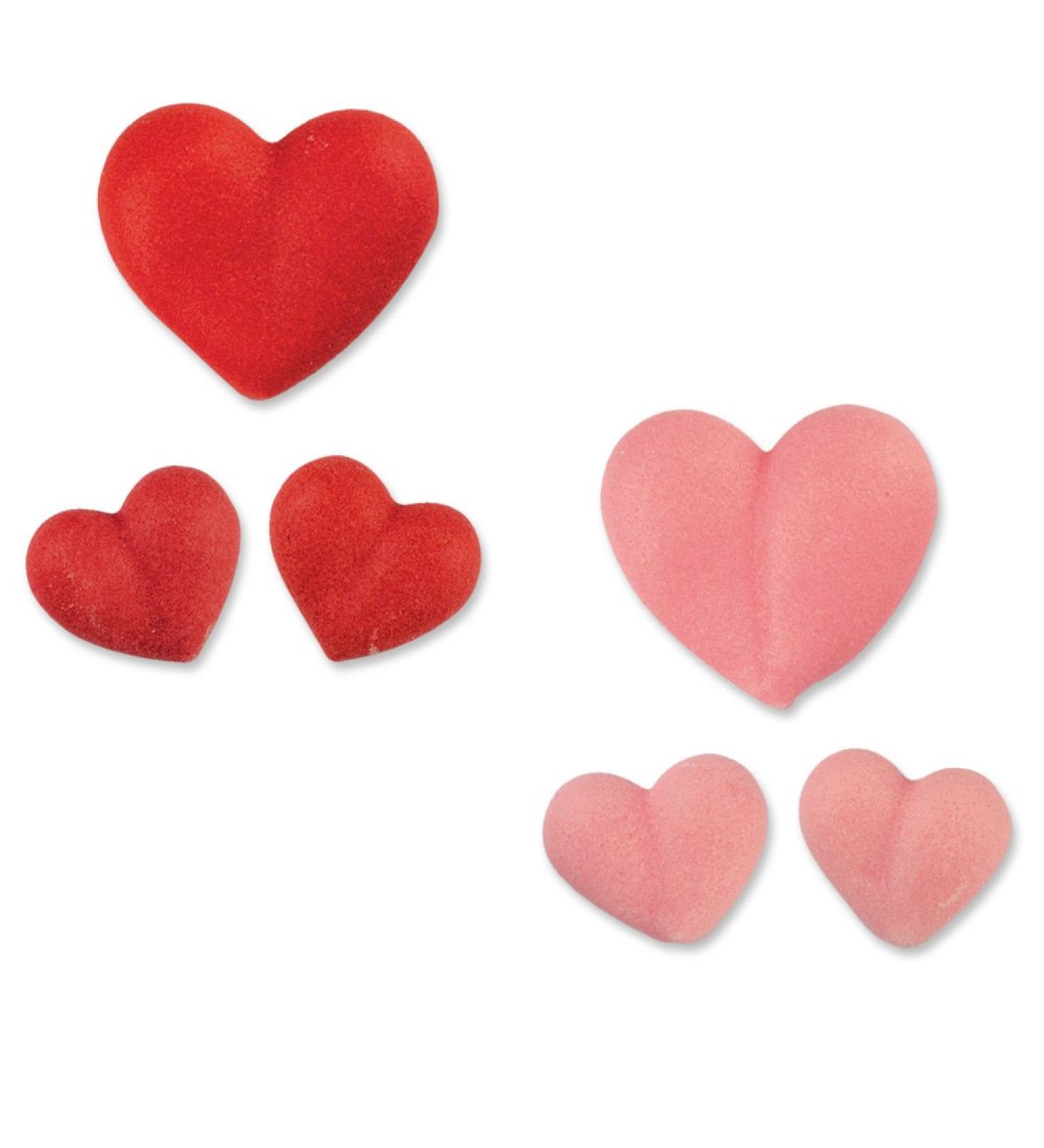 Buy G nthart Assorted Sugar Hearts - Red & Pink Large & Small 67g Pack | International Shipping Available - Buy Online on GoSupps.com