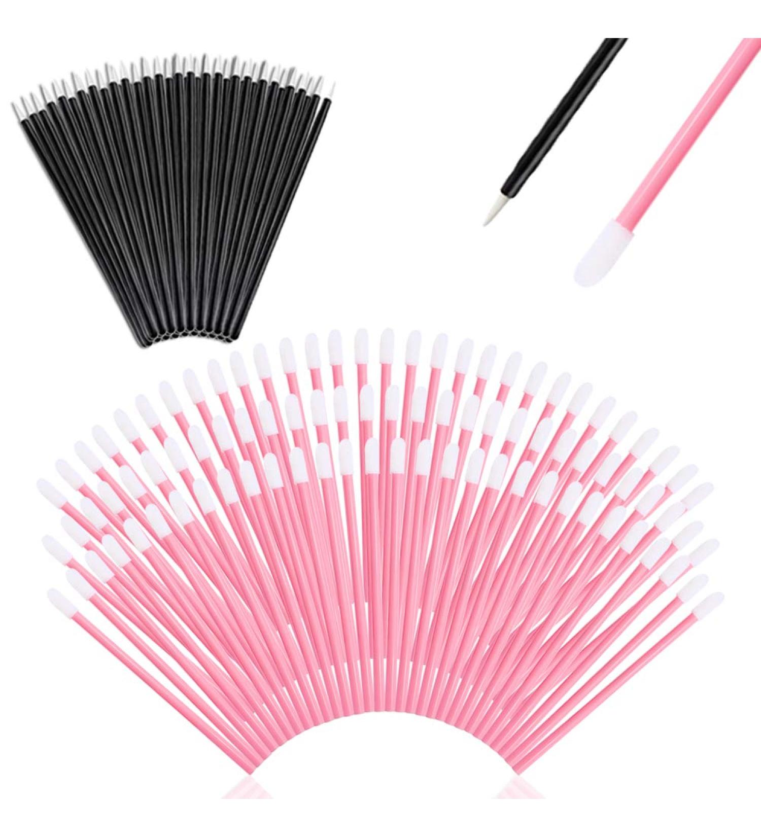 DanziX 150 Pcs Disposable Lip Brush Wands Lipstick Applicator Lip Gloss Concealer Brushes - Buy Online on GoSupps.com