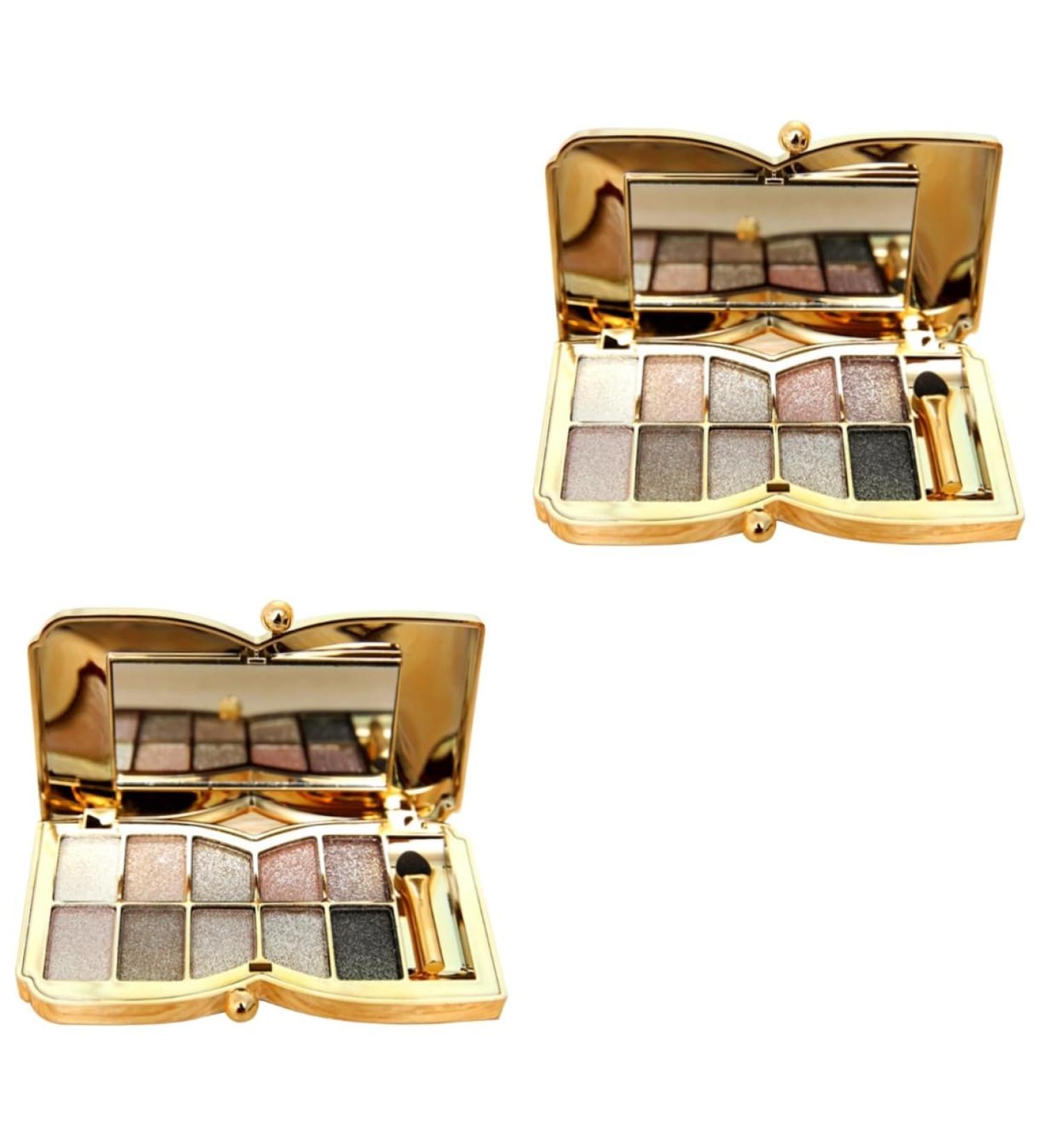 FOMIYES 2pcs Eyeshadow Pallete Eye Shadow Pearlescent Palette 1 count (Pack of 1) As Shownx2pcs - Buy Online on GoSupps.com